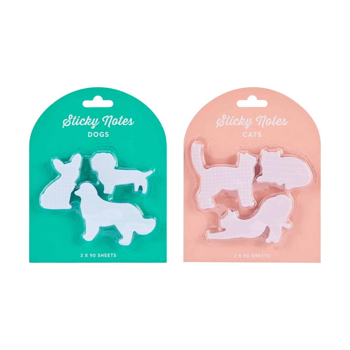 1 Cats/Dogs Sticky Notes - Assorted, 1 of 5