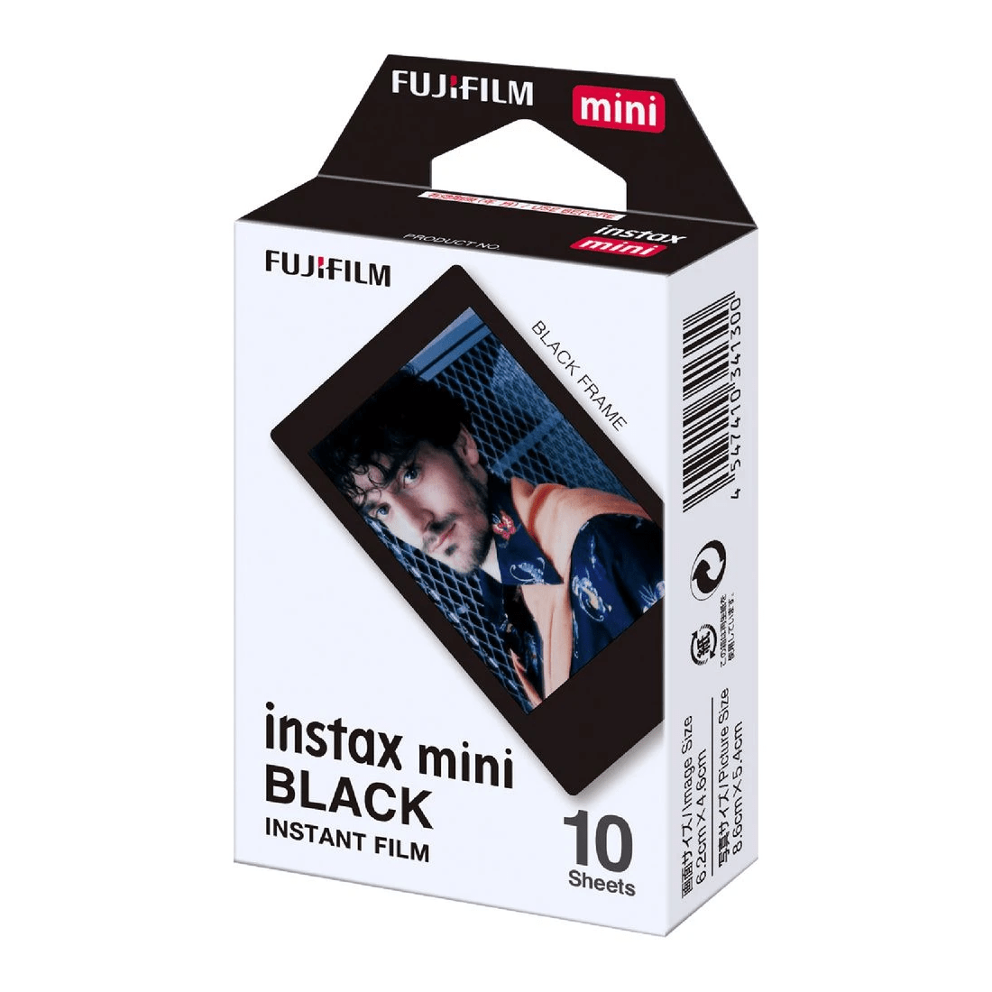 1 Fujifilm 10 Pack Instax Mini Film Black, 1 of 1