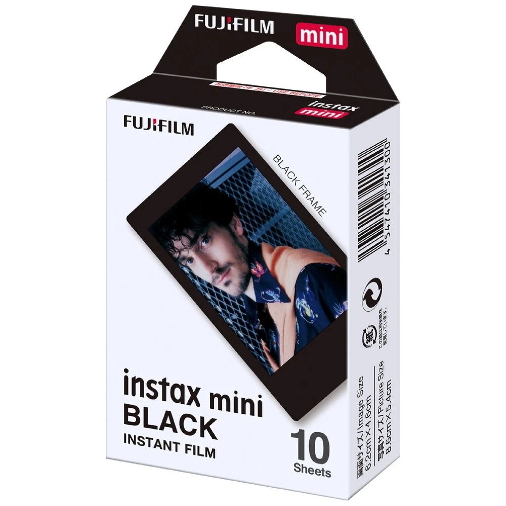 1 Fujifilm 10 Pack Instax Mini Film Black, 1 of 1