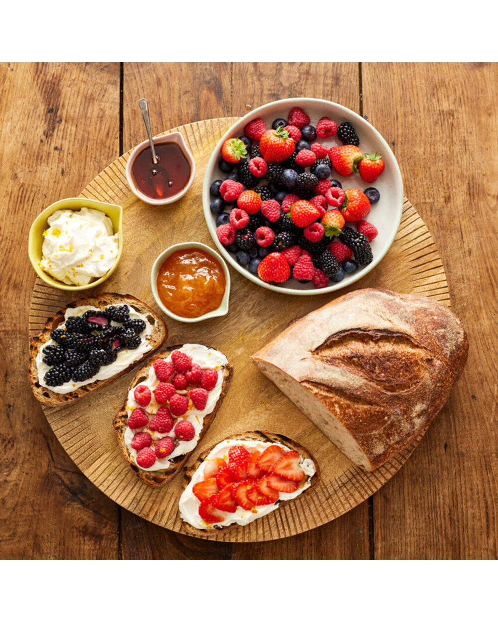 5 Jamie Oliver Mango Wood All Rounder Serving Board Kitchenware 48cm - Brown, 5 of 6