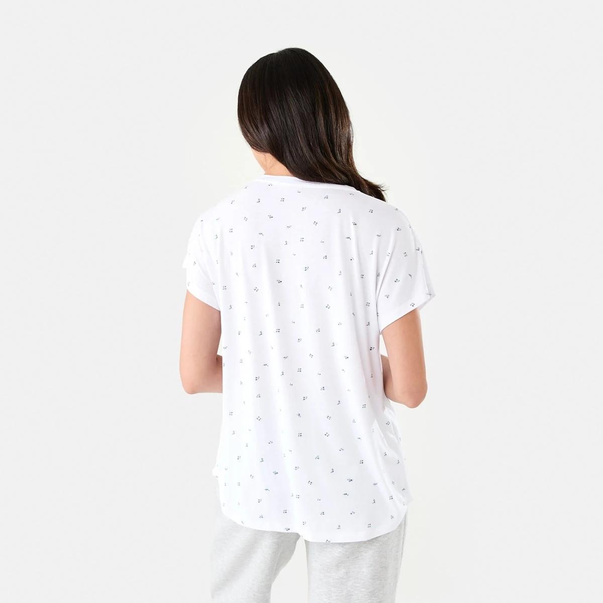 3 Comfort T-shirt Sm Ditsy W, 3 of 6