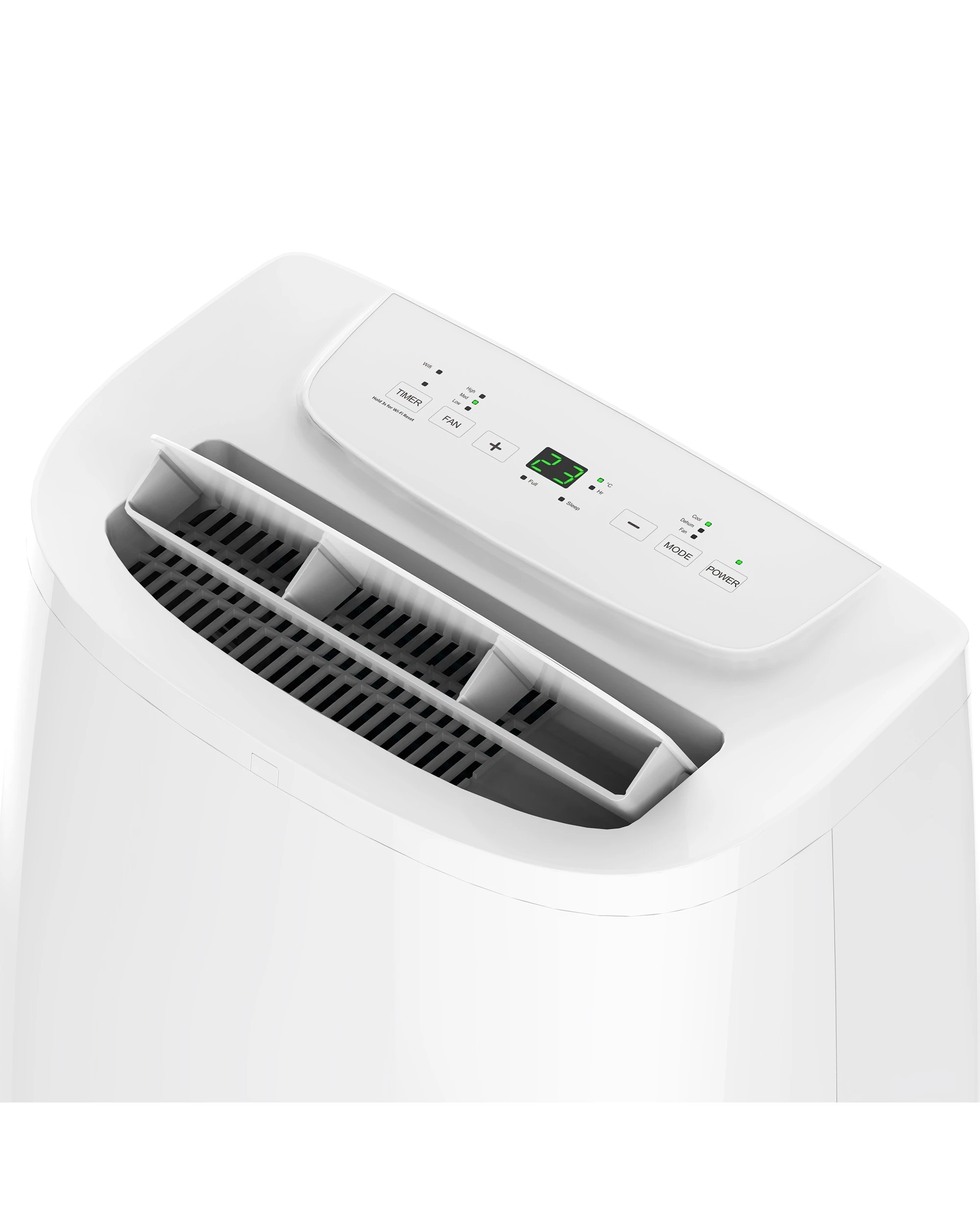 3 Yopower 3 in 1 Portable Mobile Air Conditioner 16000BTU - White, 3 of 6
