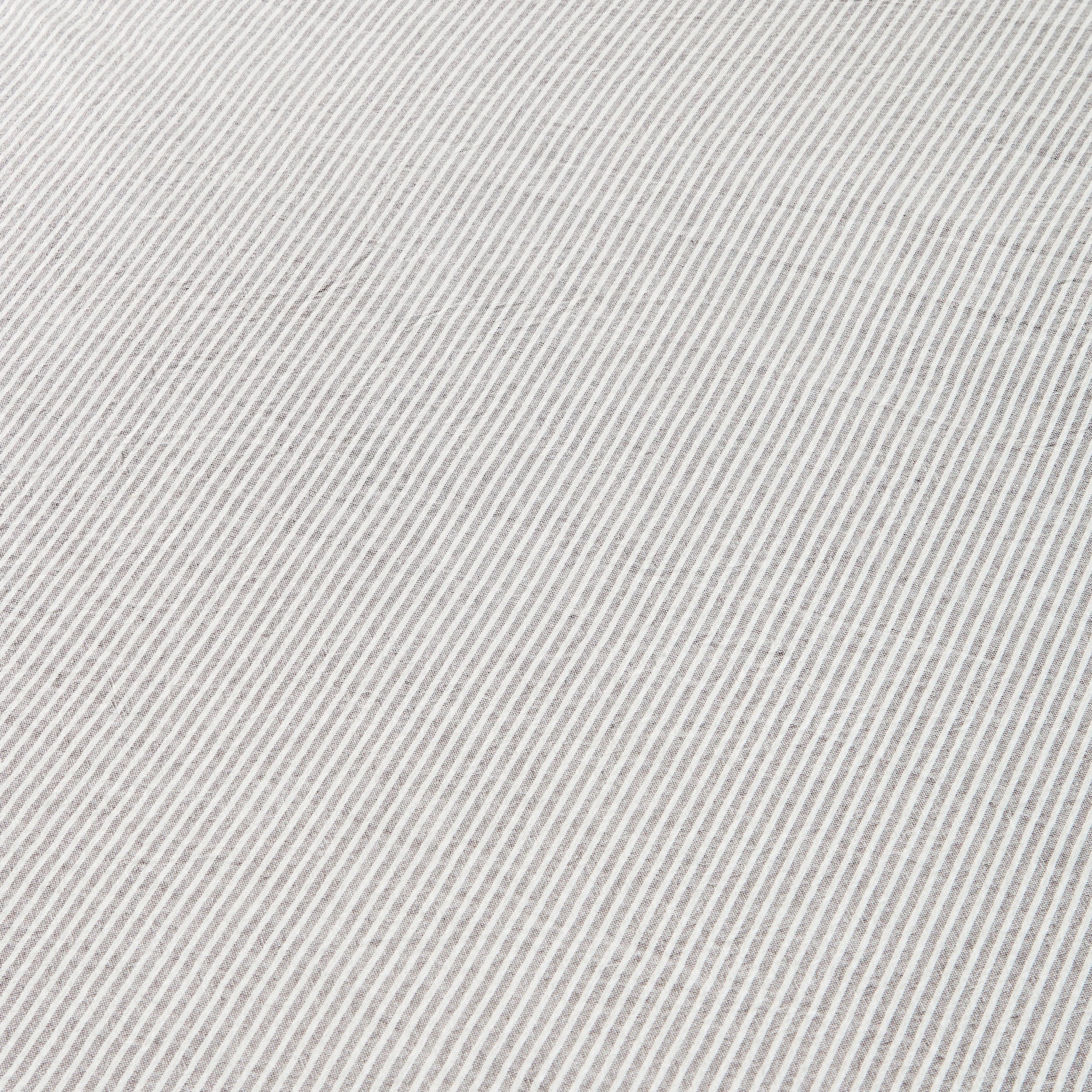 7 Striped Reversible Comforter Set - Queen Bed, Grey, 7 of 7