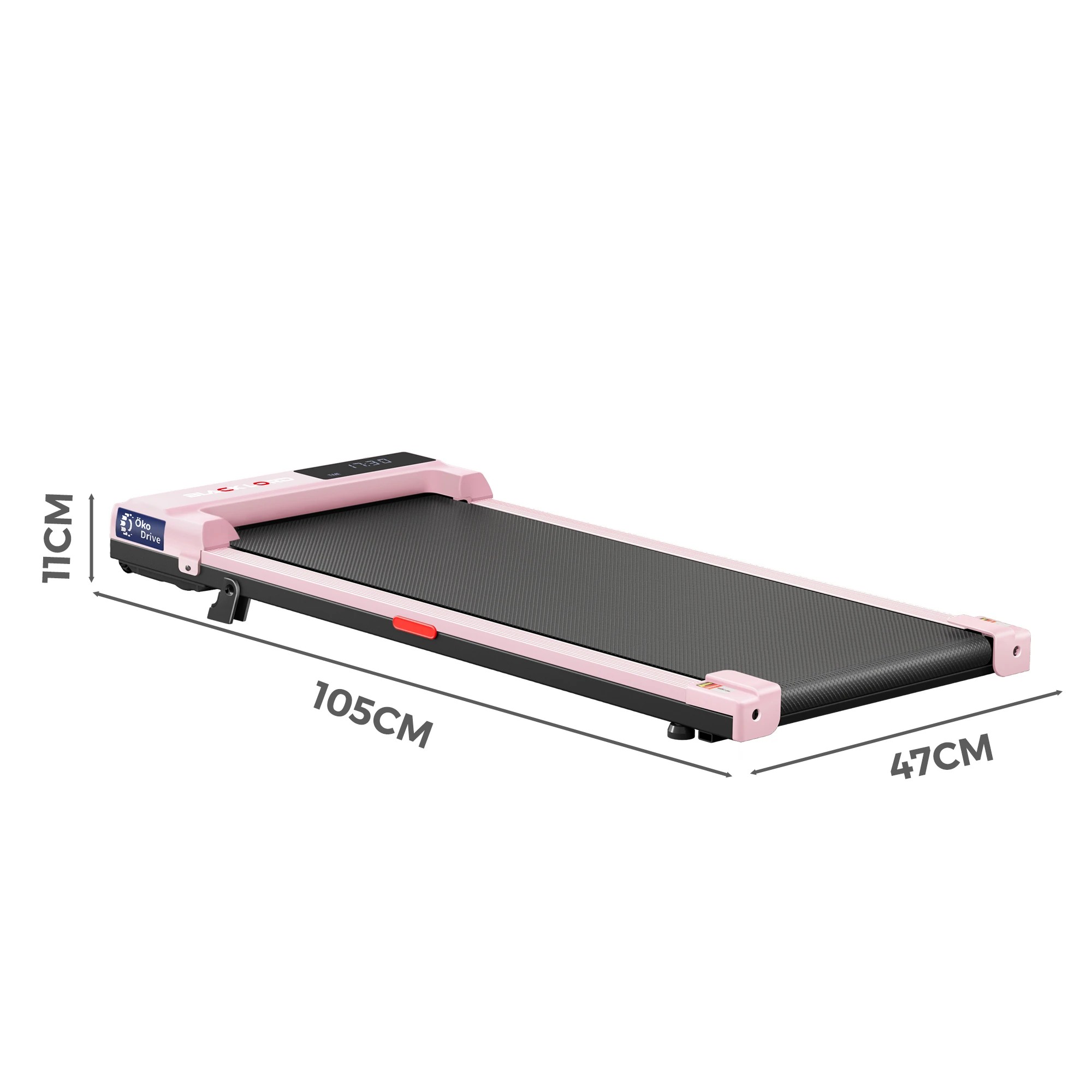 3 Black Lord Walking Pad Treadmill Electric Incline Under Desk - Pink, 3 of 9