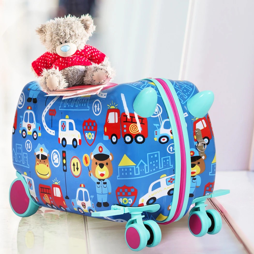 8 BoPeep 17 Inch Kids Ride On Suitcase Car Design, 8 of 8
