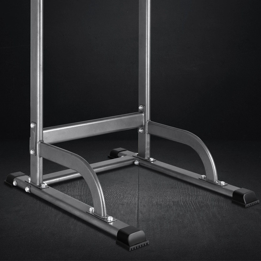 6 Black Lord Power Tower Chin Up Bar Push Pull Up Weight Bench Gym Station, 6 of 7