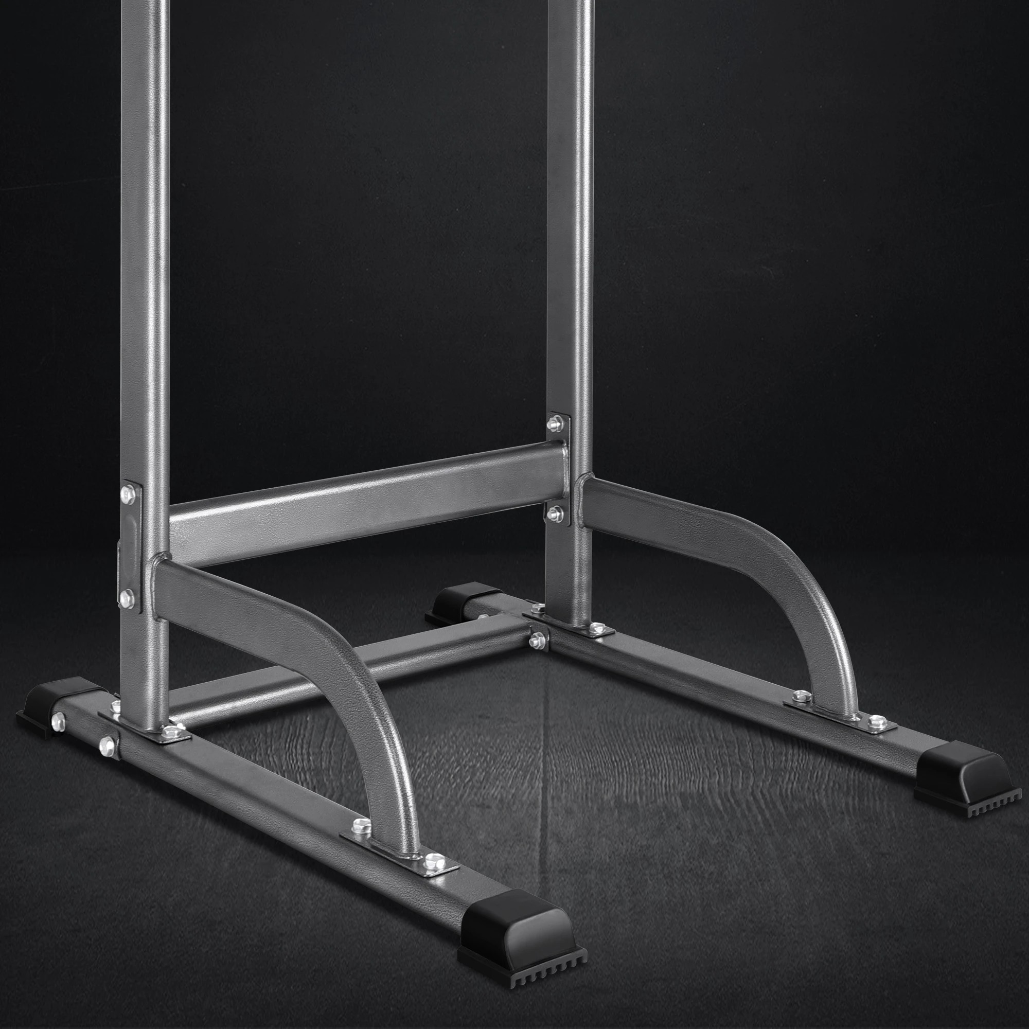 6 Black Lord Power Tower Chin Up Bar Push Pull Up Weight Bench Gym Station, 6 of 7