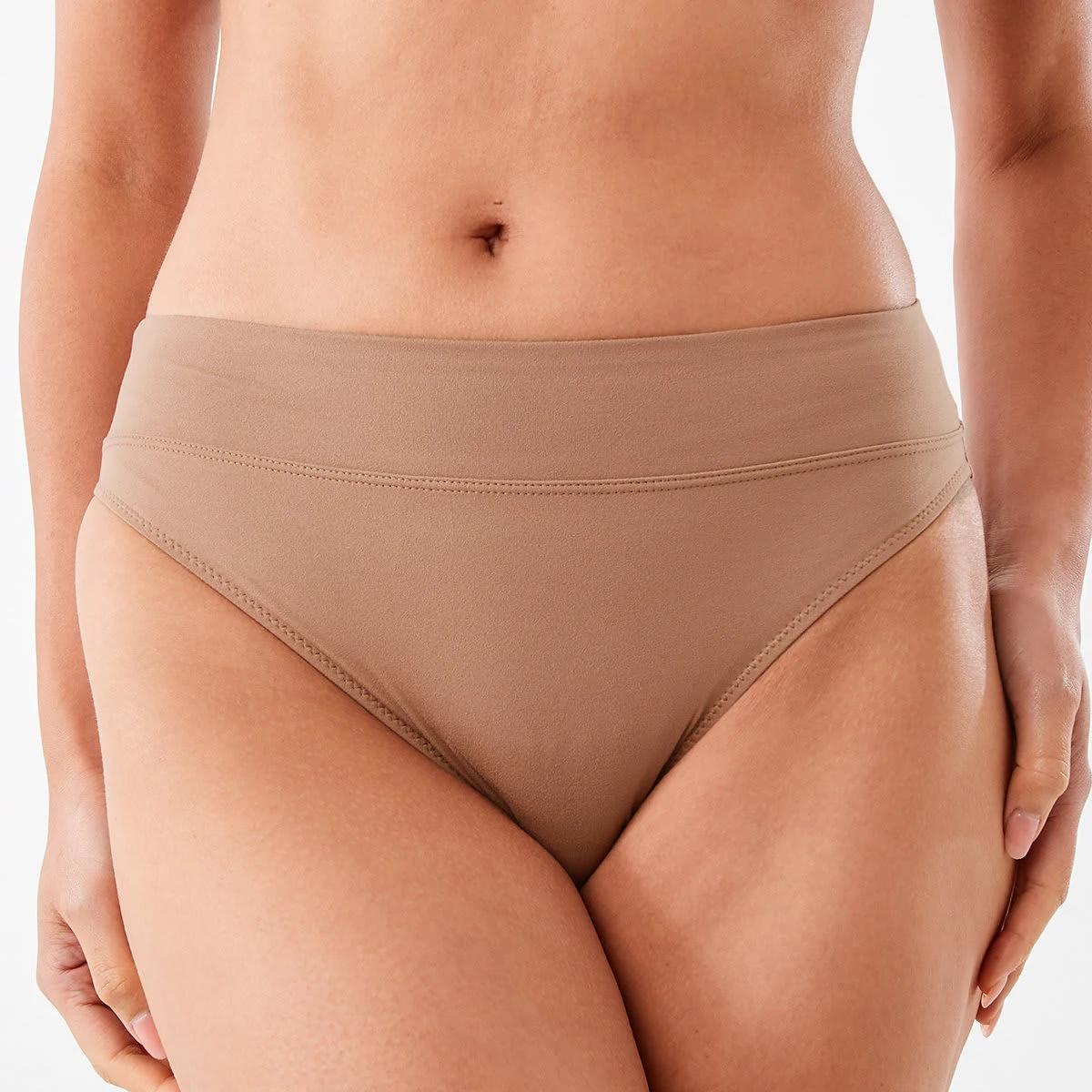 3 3 Pack Ultrasoft Recycled Polyester Hi-Cut Briefs Sc Bt Mn, 3 of 8