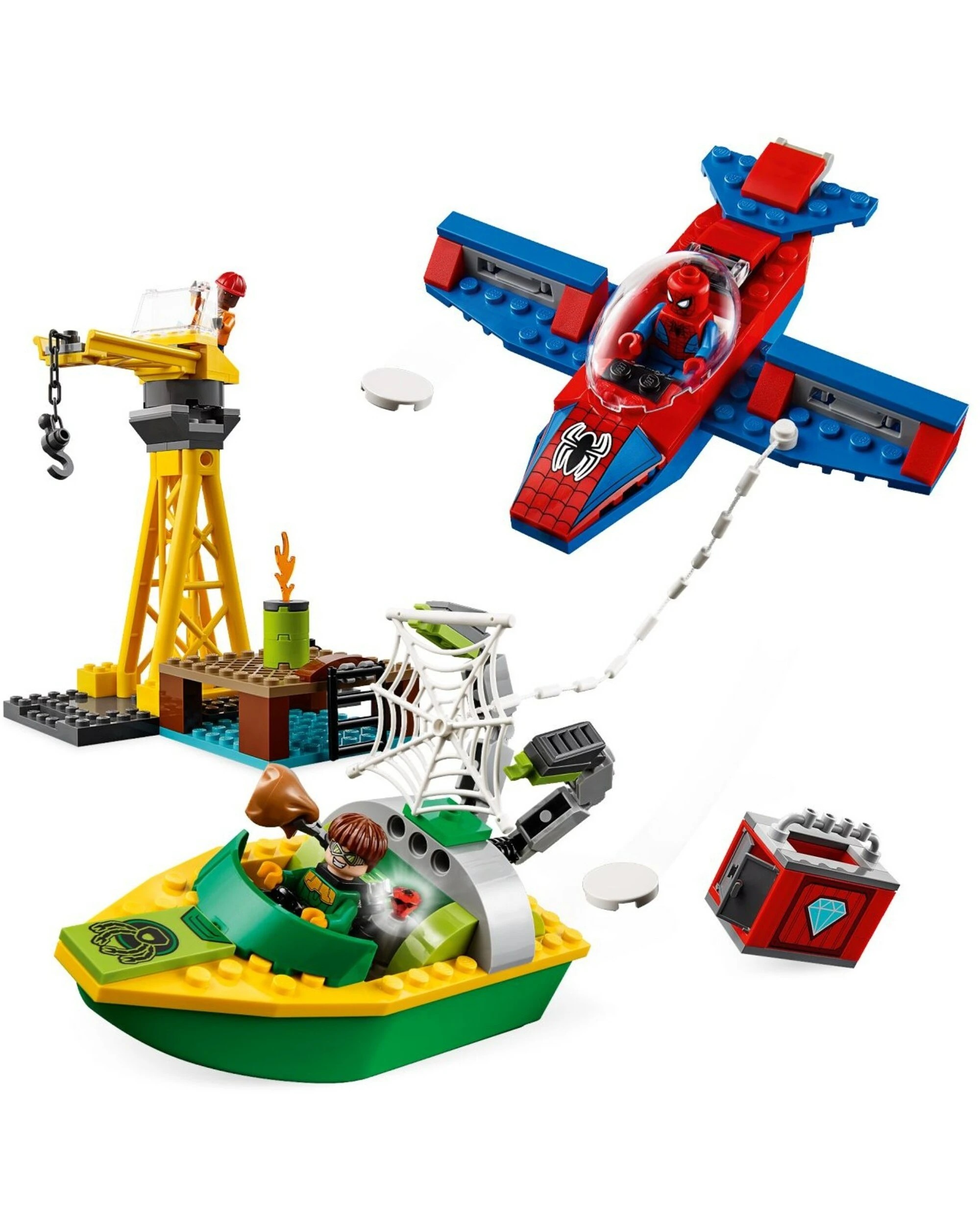 3 LEGO 76134 Spider-Man vs. Doc Ock Diamond Heist, 3 of 5