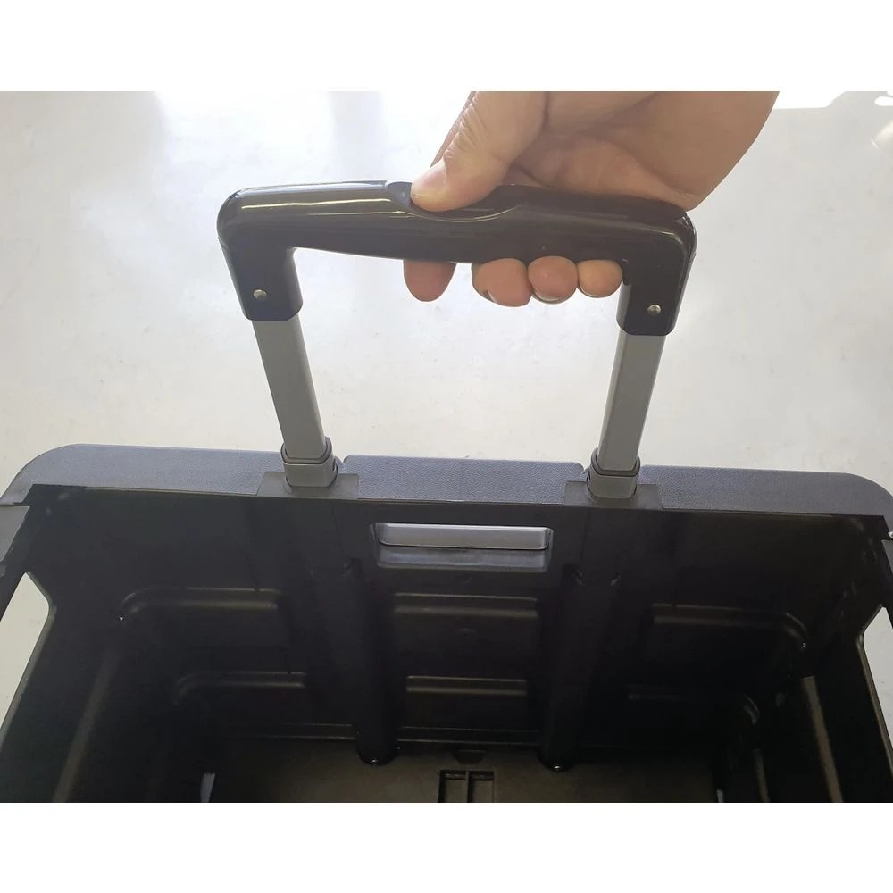 9 Pack & Roll 35kg Trolley Cart Black, 9 of 10