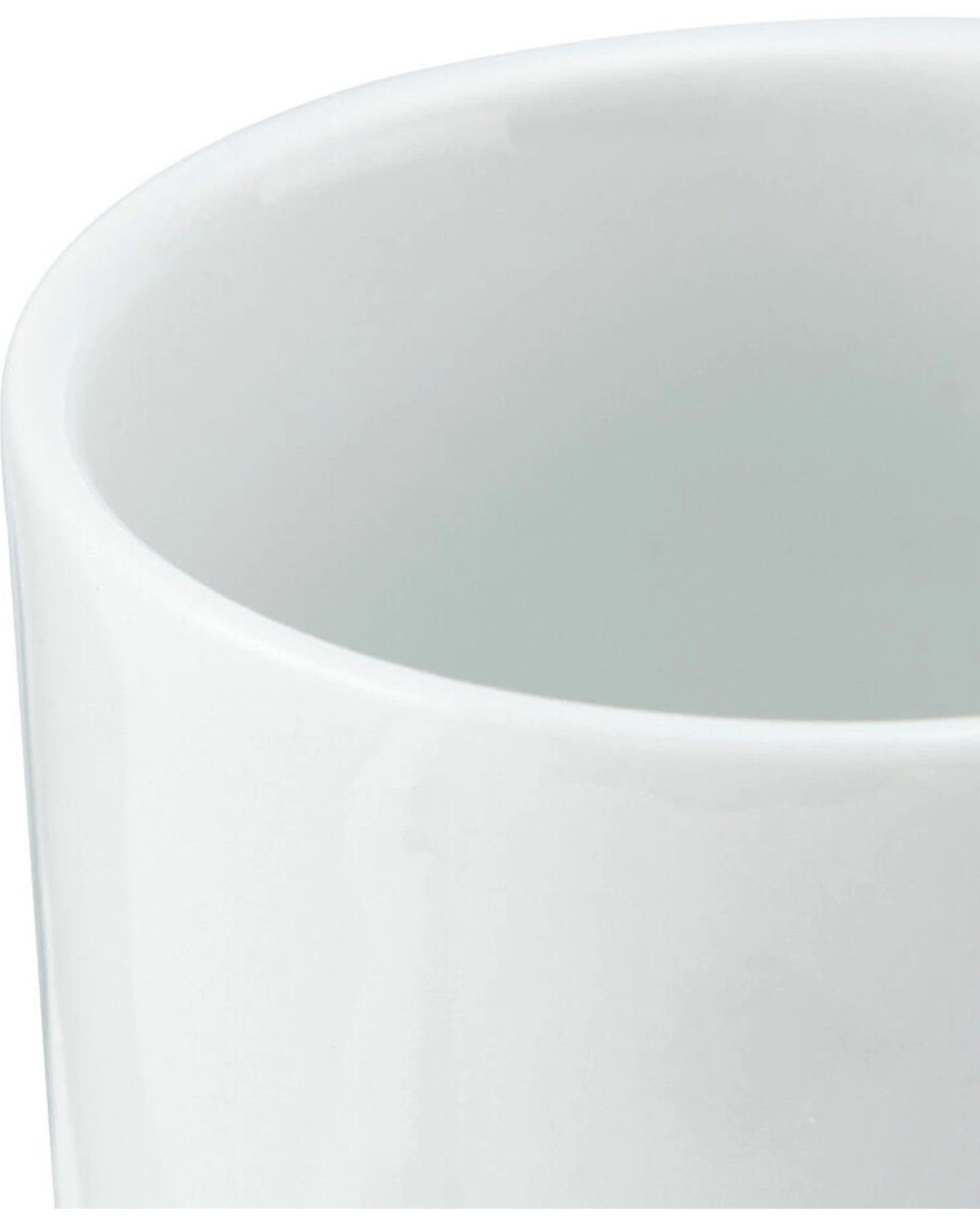 6 Mikasa Chalk 8pc Kitchen Porcelain Egg Cups Set Timeless Dishwasher Safe - White, 6 of 7