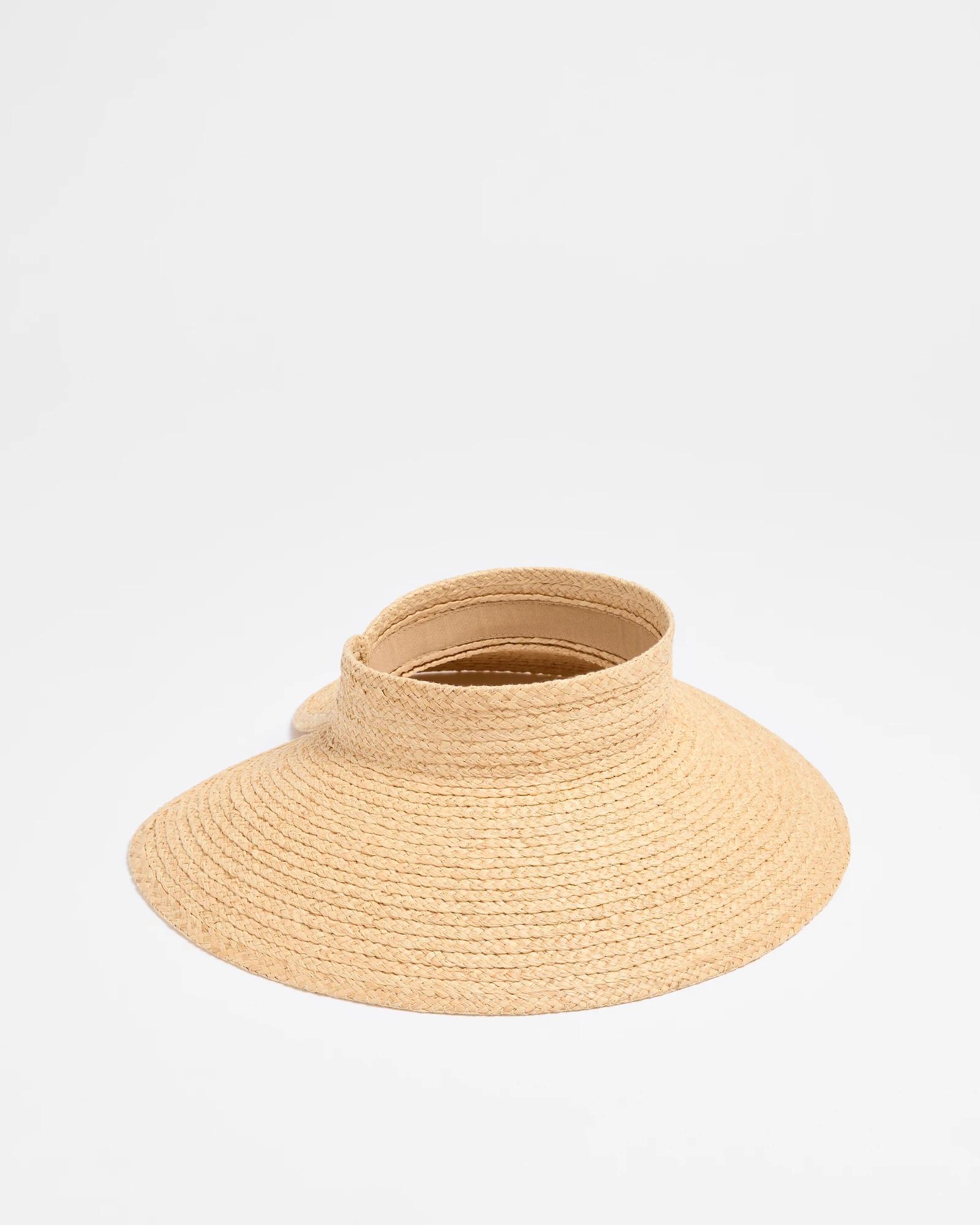 1 Target Packable Raffia Visor NEUTRAL, 1 of 3