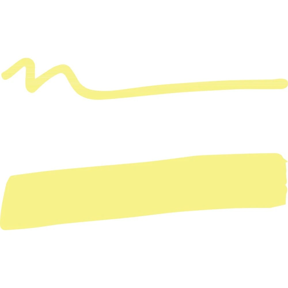 2 Uni-ball Prockey Dual Permanent Marker Bold Fluoro Yellow, 2 of 2