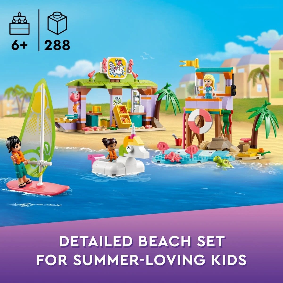 4 LEGO Friends Surfer Beach Fun 41710, 4 of 9