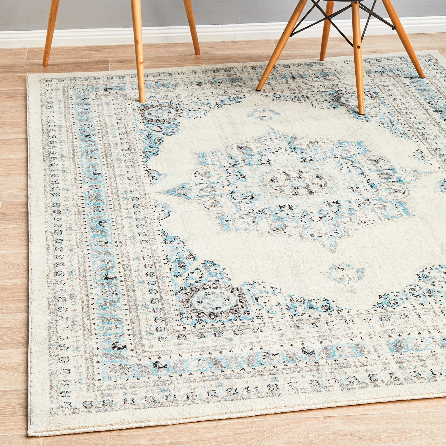 4 Common Ground Rugs Era 922 230x160cm - Medium Pet Friendly Floor Rug - Ivory - White, 4 of 9