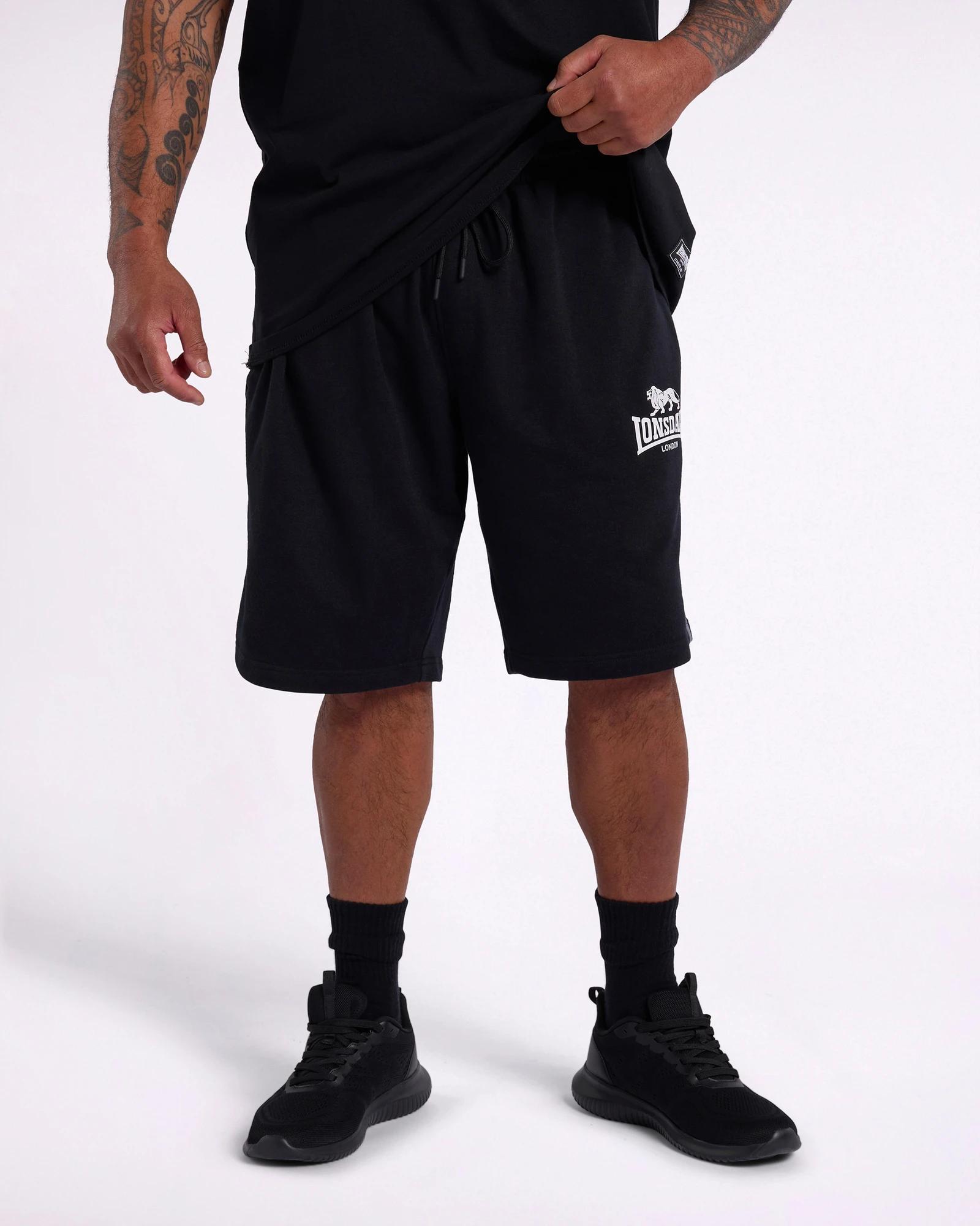 1 Lonsdale London Plus Size London Shorts - Lonsdale BLACK, 1 of 3