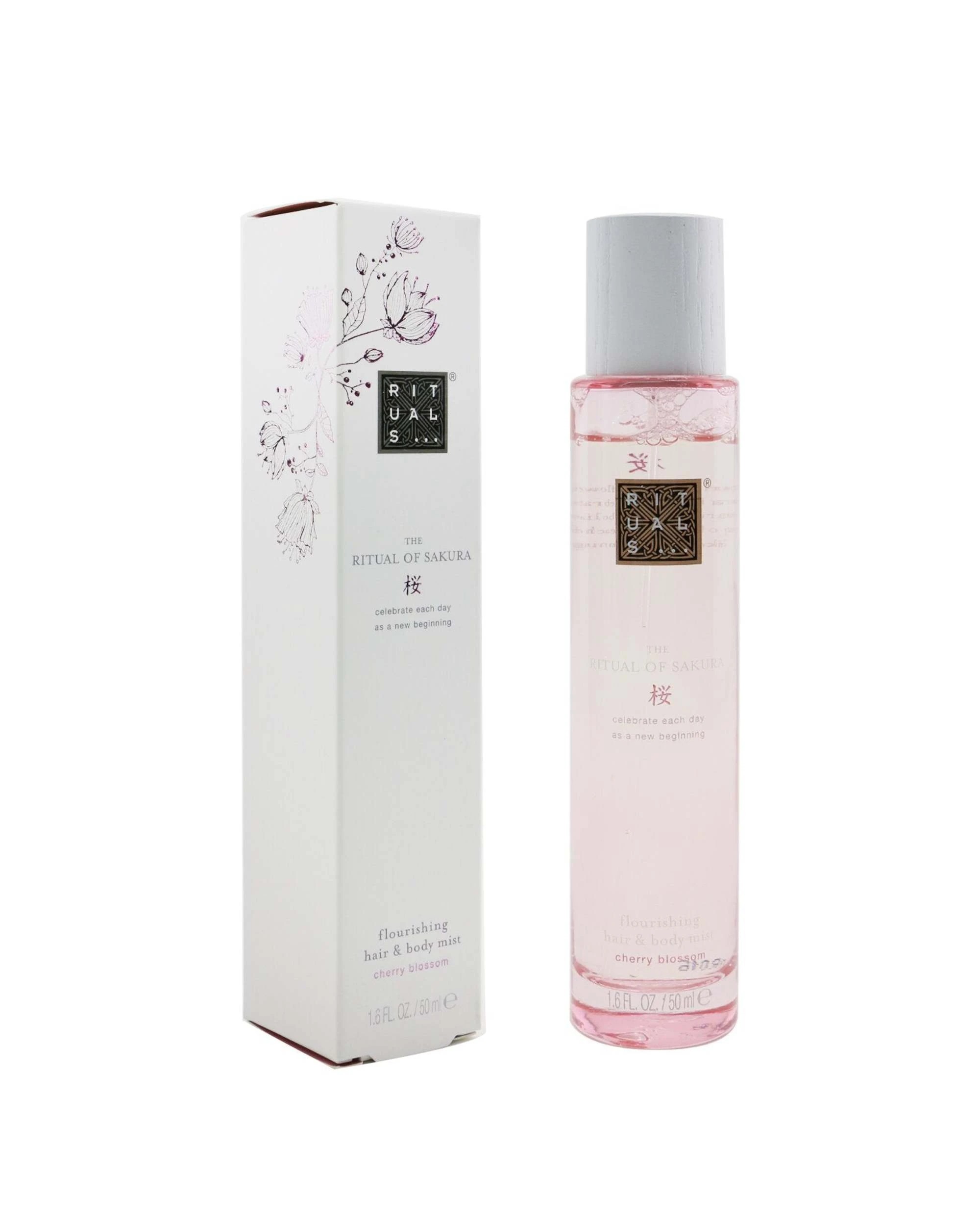 1 Rituals The Ritual Of Sakura Flourishing Hair & Body Mist  50ml/1.6oz, 1 of 2