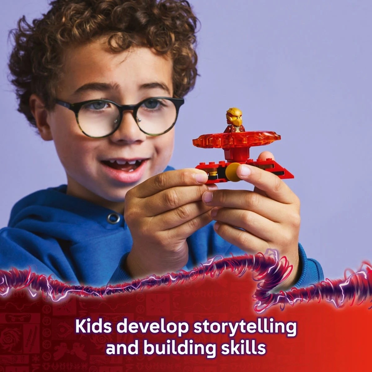 8 LEGO NINJAGO Kai's Dragon Spinjitzu Spinner 71823, 8 of 10