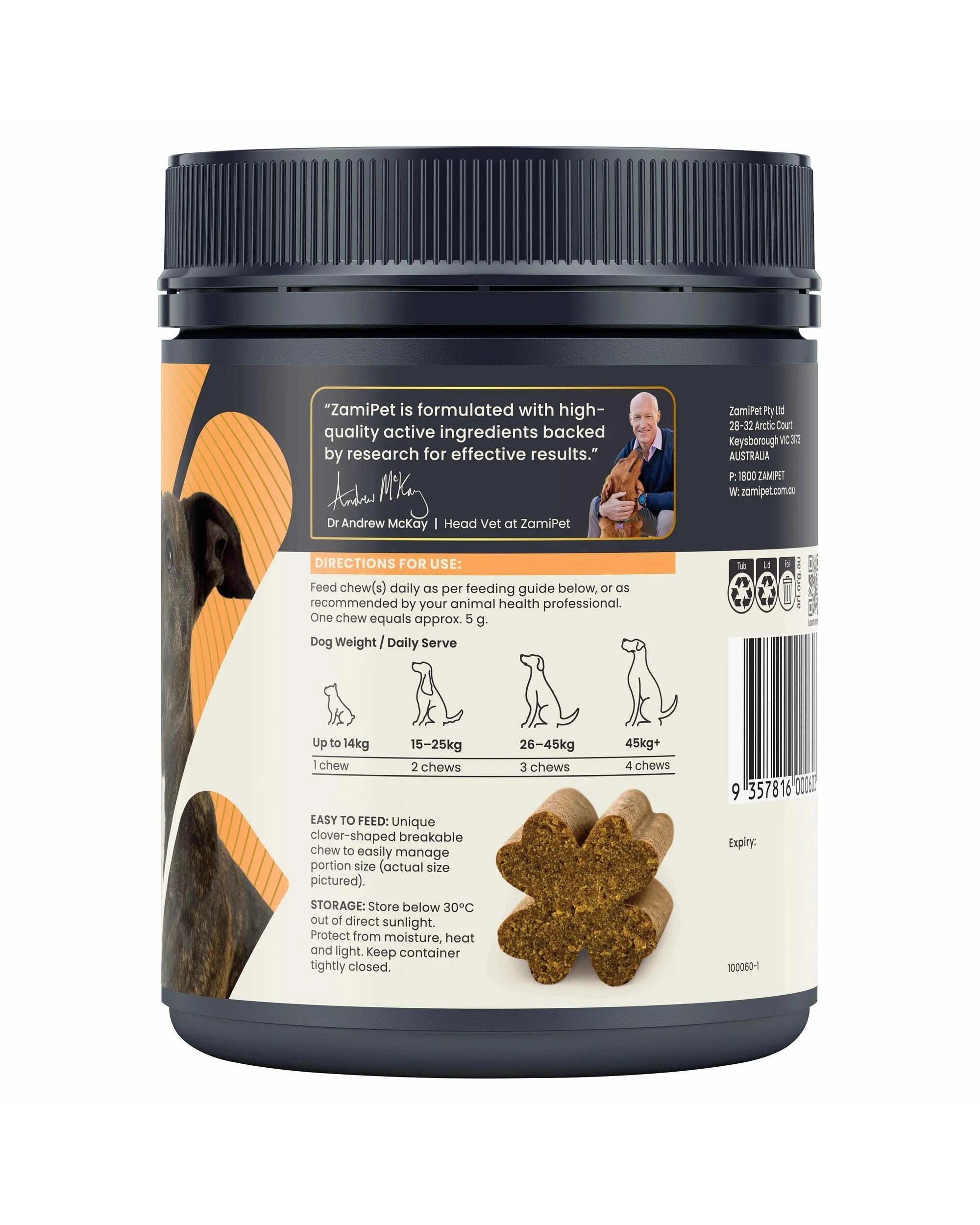 2 Zamipet Allergy & Itch For Dogs 300g 60 Chews, 2 of 2