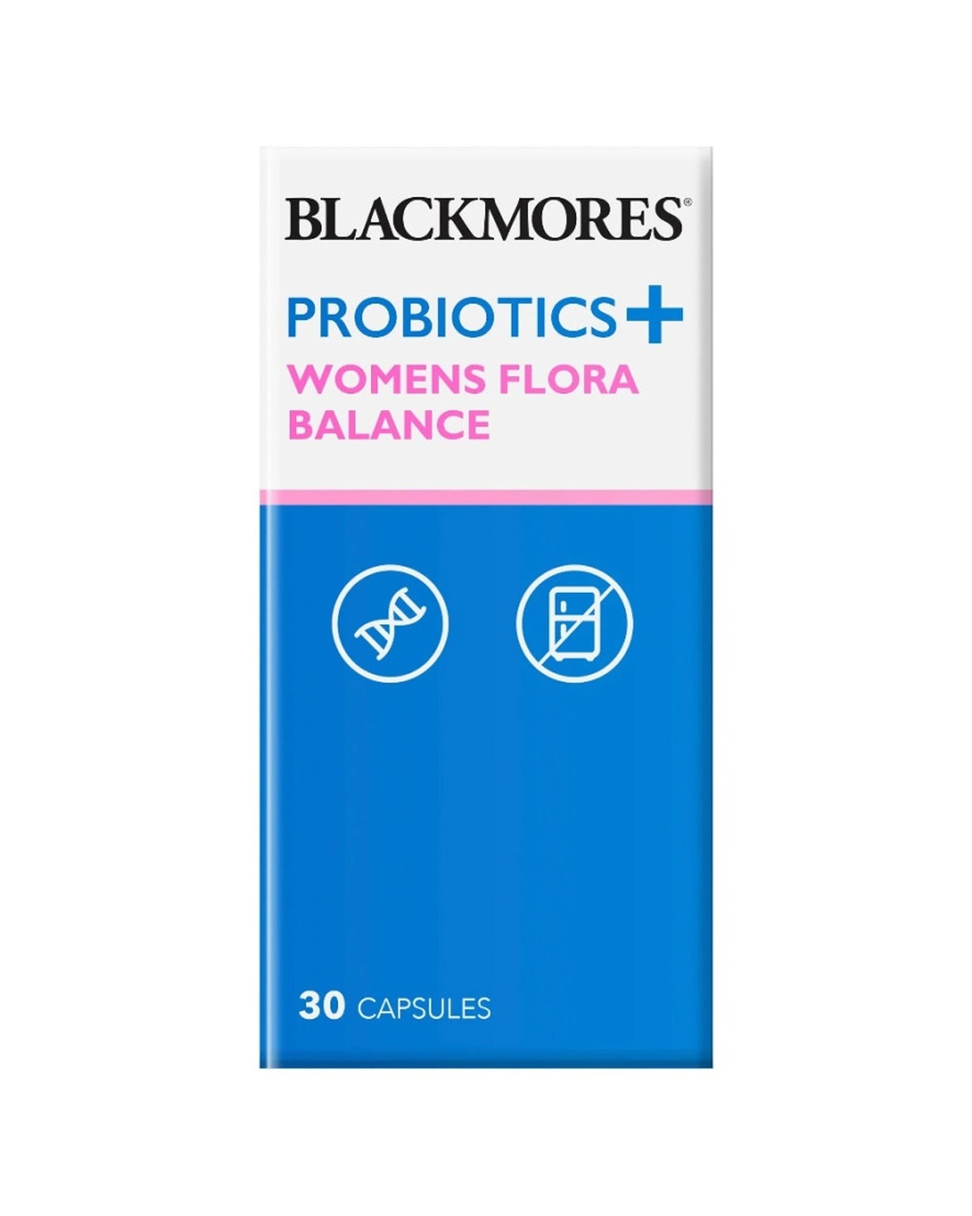 1 Blackmores 30pc Probiotics & Women's Flora Balance Supplement Capsules For Vaginal Health, 1 of 1
