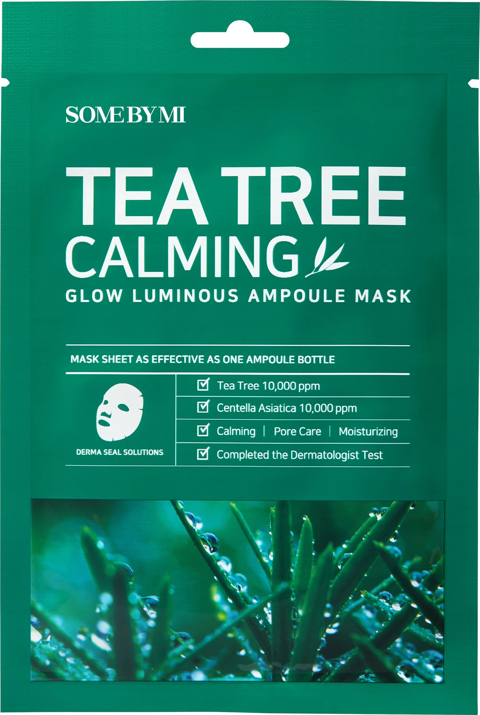 1 SOME BY MI Tea Tree Calming Glow Luminous Ampoule Mask, 1 of 2