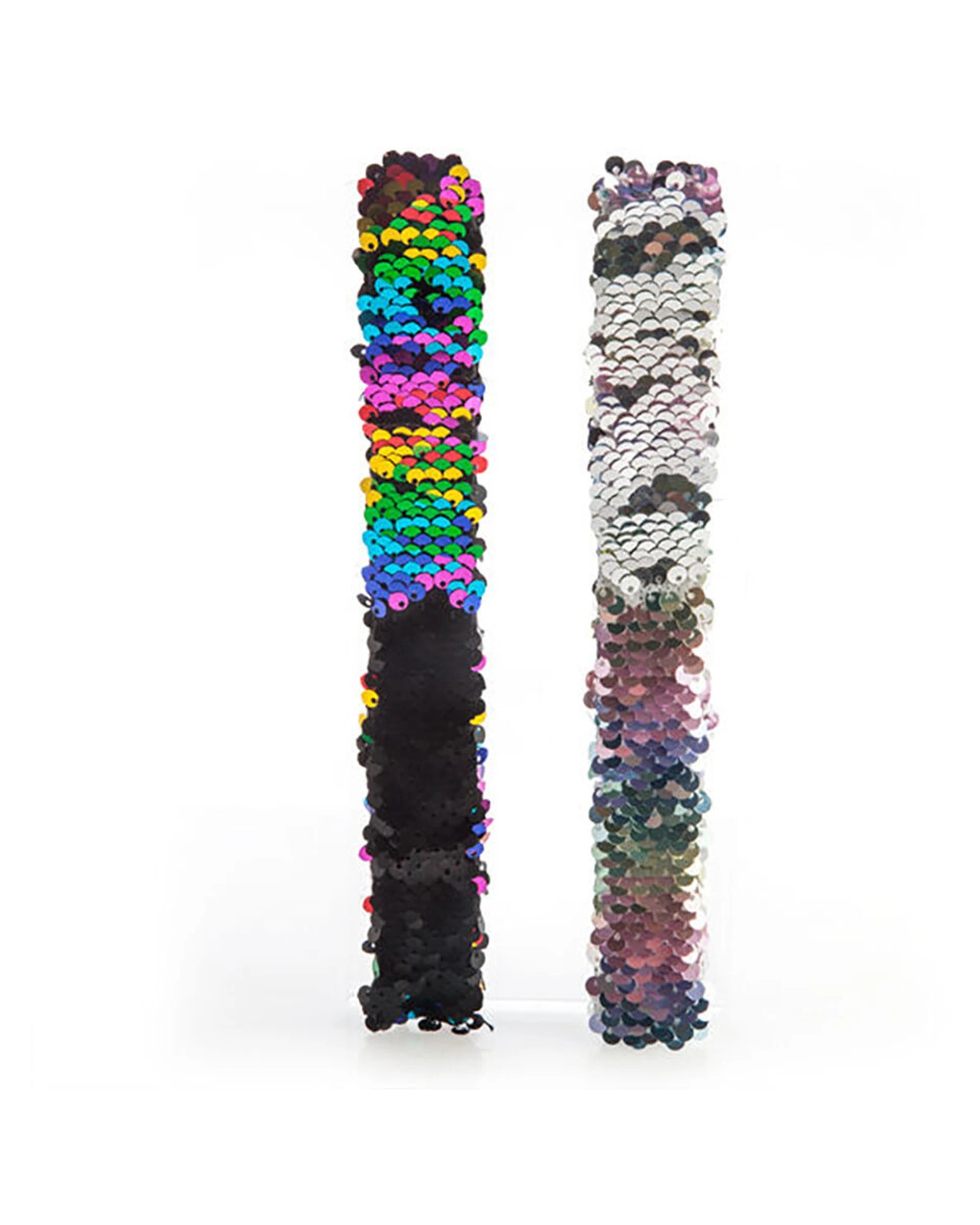 3 MDI 8PK Kid's Reversible Sequin Snap Wrist Band Bracelet - Assorted, 3 of 8