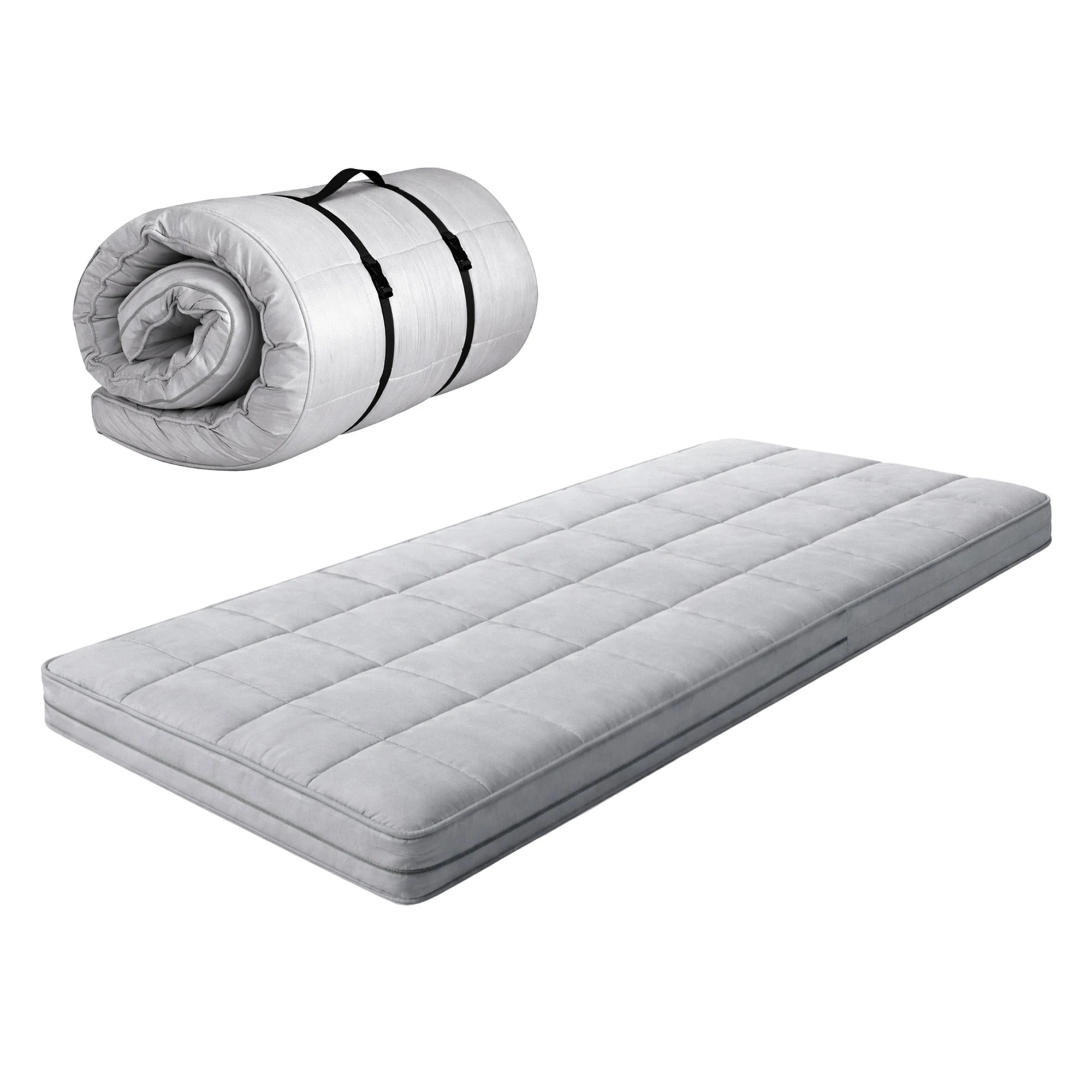 1 Dreamz Single Foam Mattress Topper For Camping Bed - Single Bed, 1 of 8
