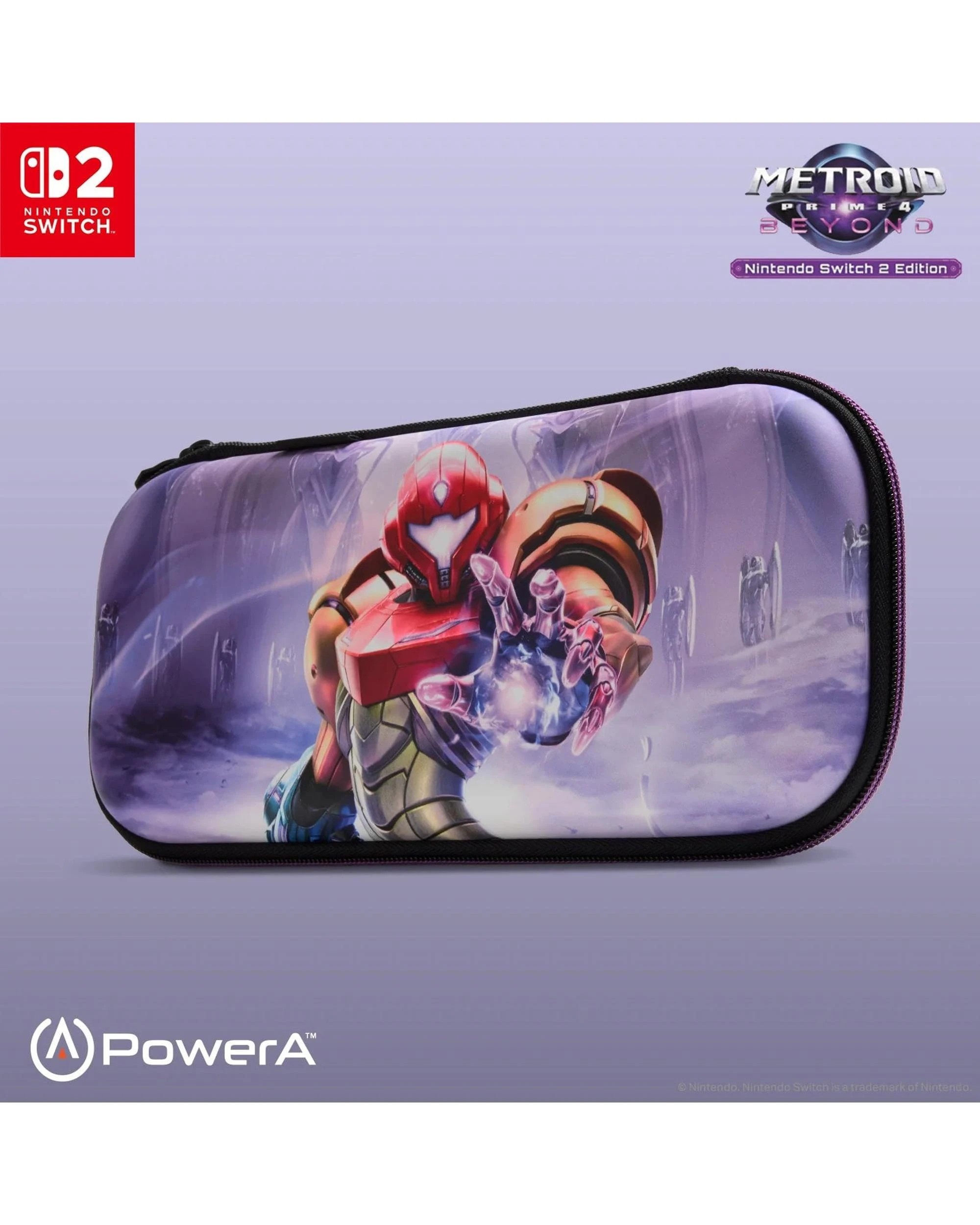 10 PowerA Slim Case for Switch 2 - Metroid Prime 4 Beyond - Purple, 10 of 10