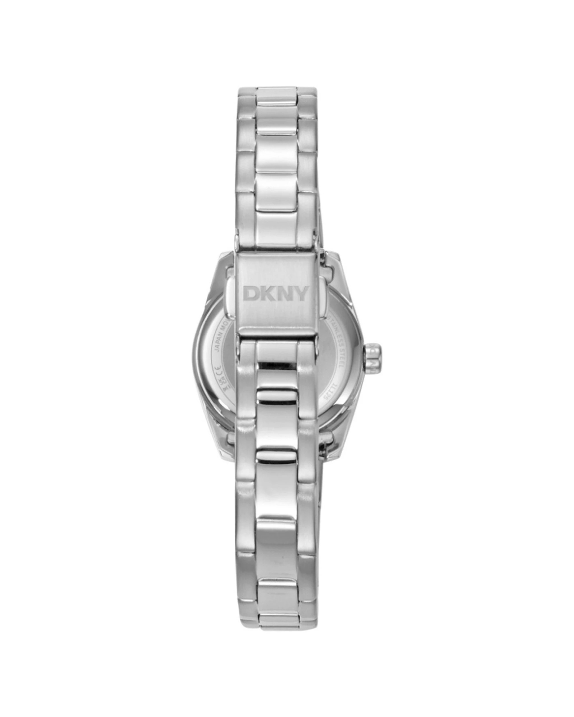 2 DKNY Mini Women's Silver Watch 23mm Stainless Steel Case Water Resistant 5 ATM, 2 of 4