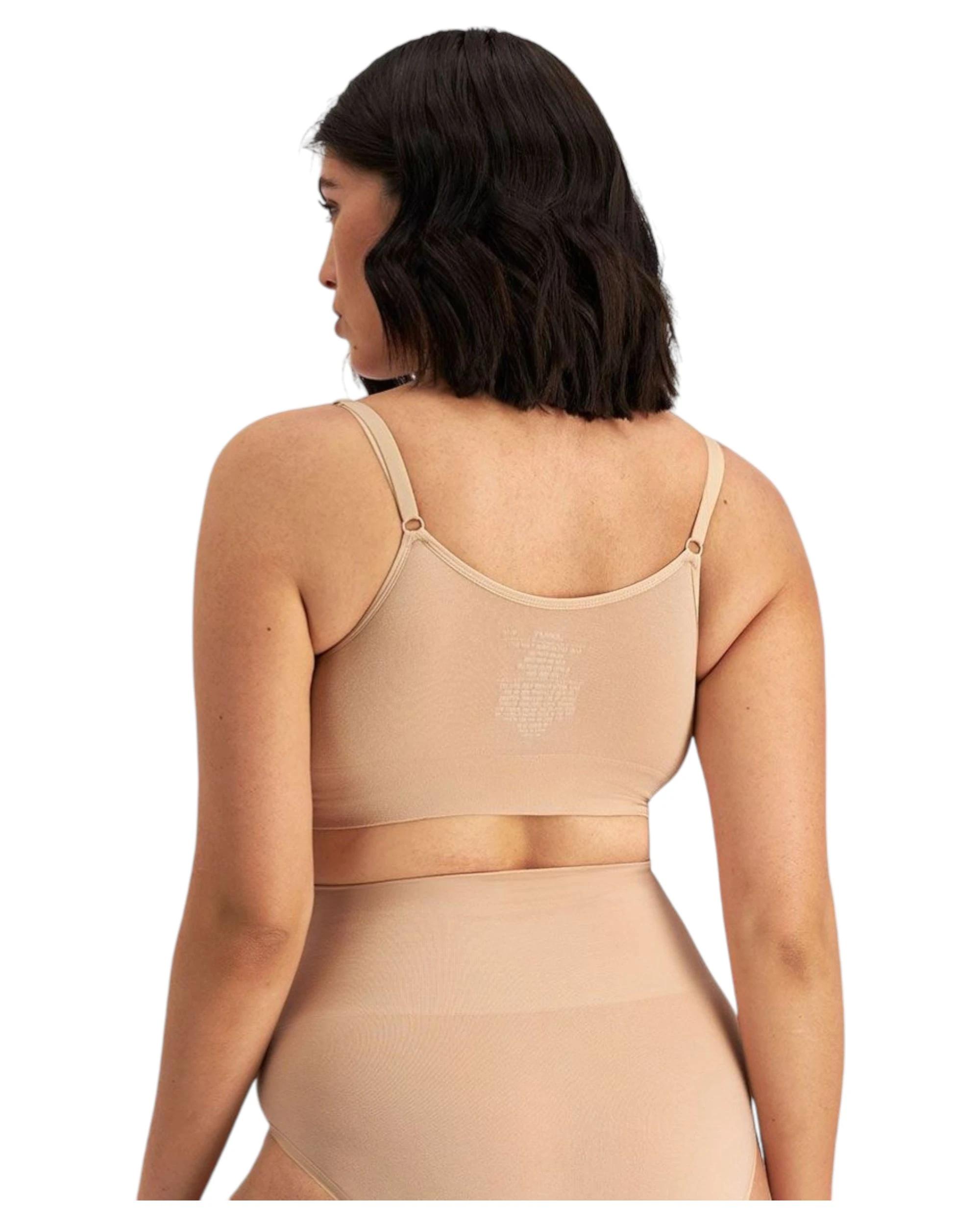 2 Jockey Womens Skimmies Bralett Black Lightweight Bra NUDE, 2 of 6