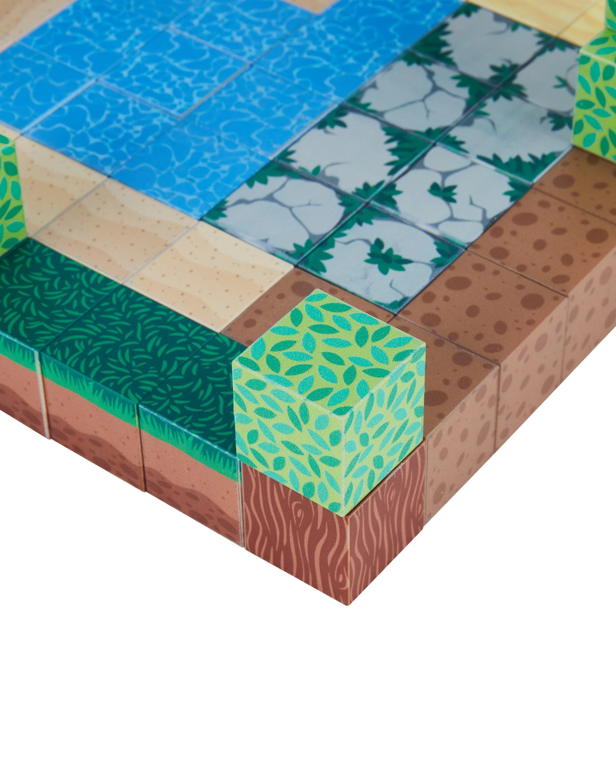 3 100 Piece Magnetic Jungle Building Blocks, 3 of 7