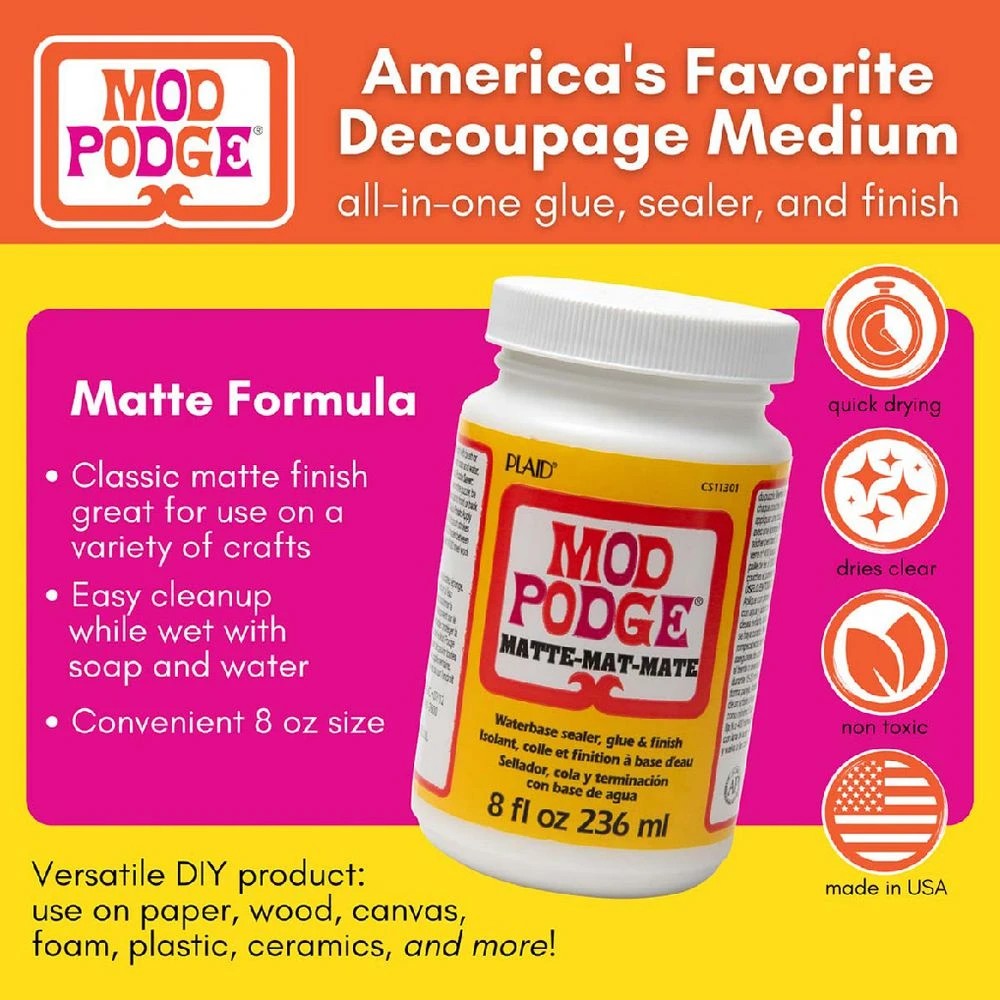 6 Mod Podge Matte Sealer 236mL, 6 of 6