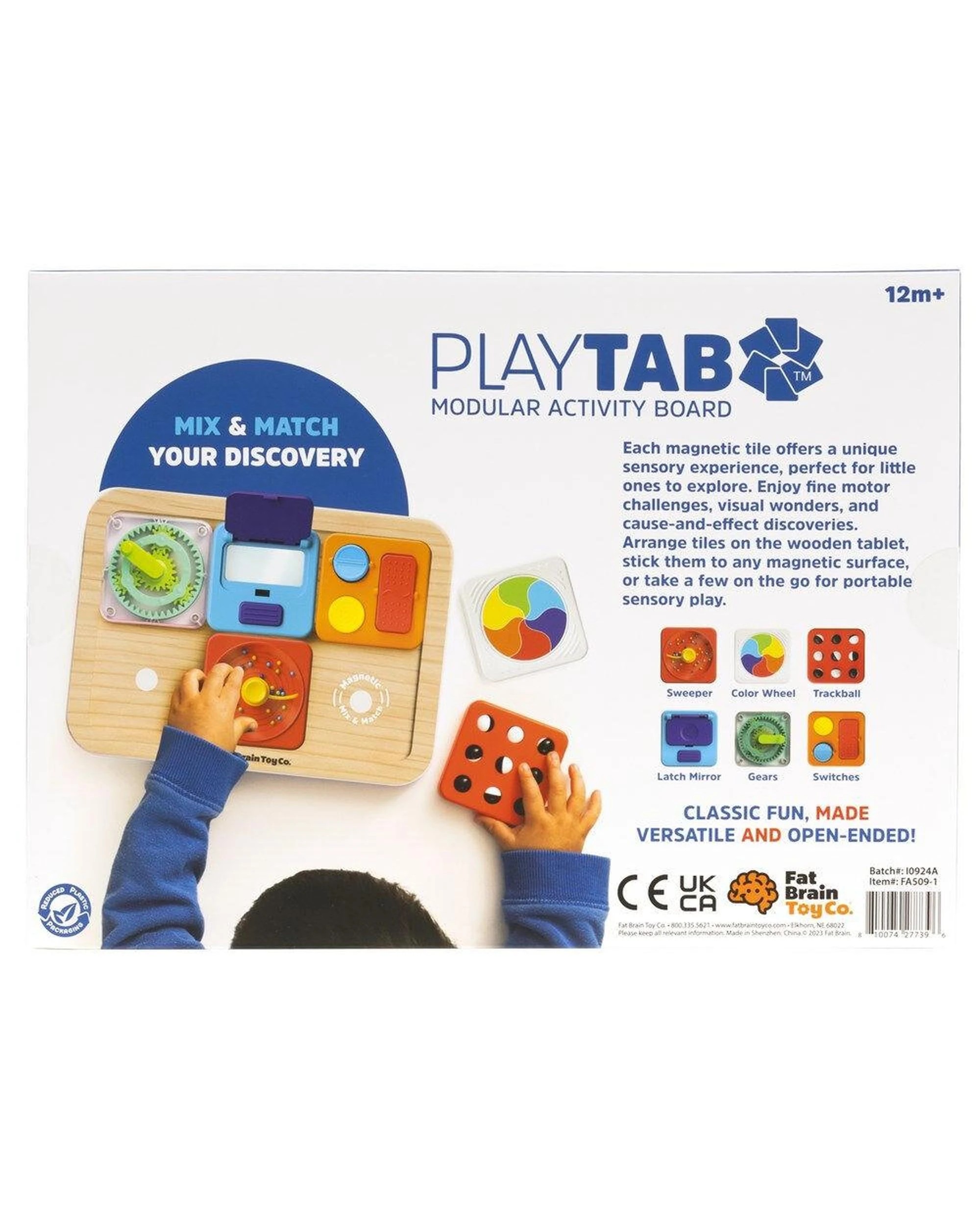 3 Fat Brain Toy Co PlayTab Essential Set With 6 Tiles 12m, 3 of 7