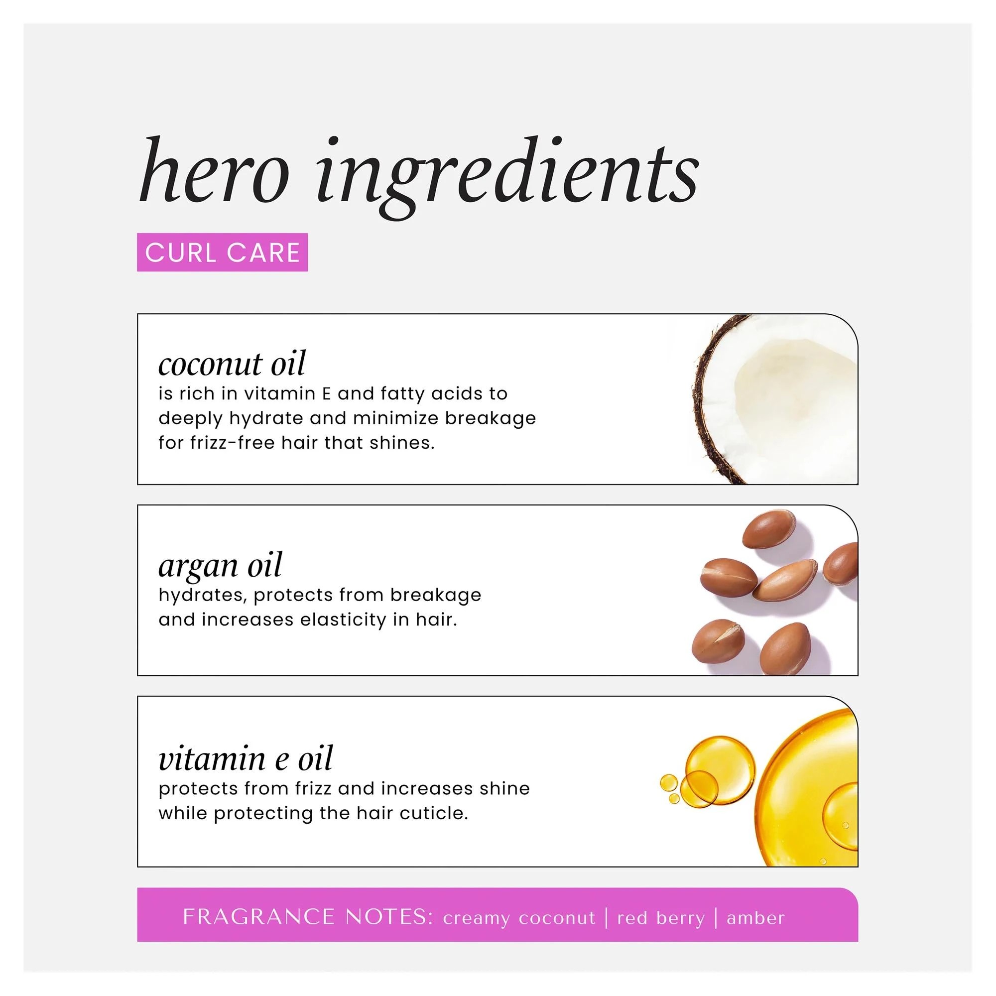 10 Hask Curl Care Moisturizing Shampoo, Coconut Oil Argan Oil Vitamin E and Curl Activating Complex -  355ml - Multi, 10 of 10