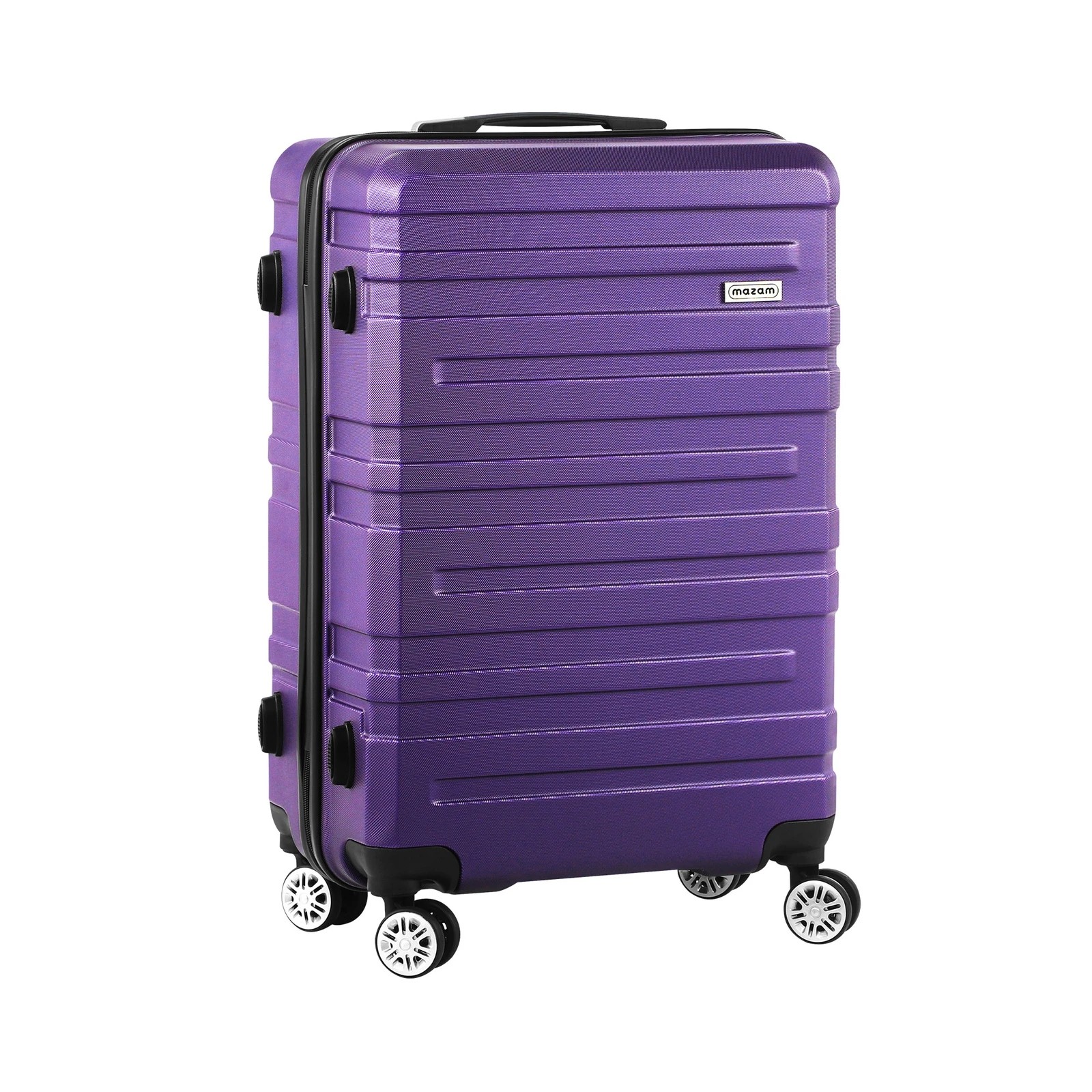 10 Mazam 28" Luggage Suitcase Travel TSA Lock Storage Hard Shell Case - Purple, 10 of 10