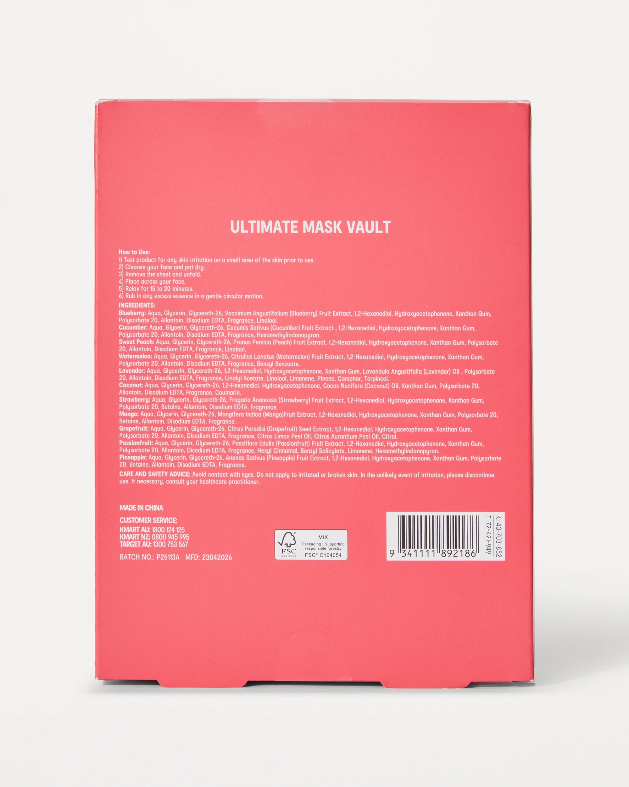 4 OXX Beauty 12 Piece Ultimate Mask Vault Set, 4 of 4