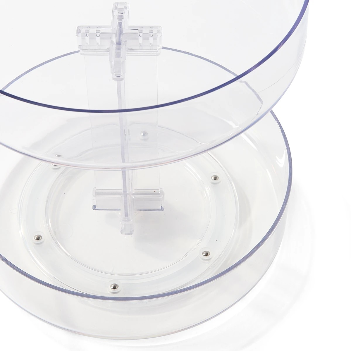 3 2 Tier Round Turntable, 3 of 5