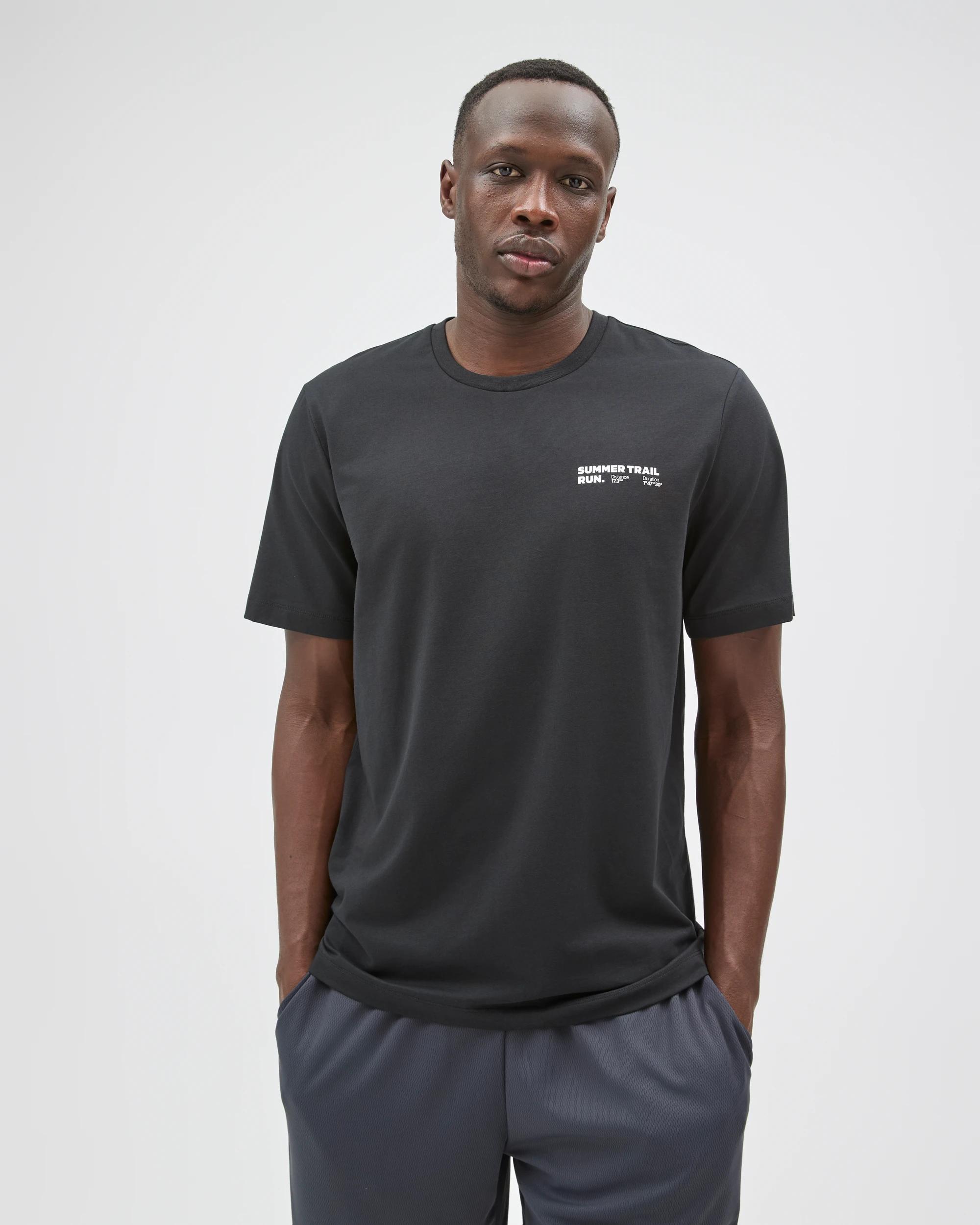2 Target Active Active Australian Cotton Blend Graphic T-Shirt BLACK SUMMER TRAIL, 2 of 6