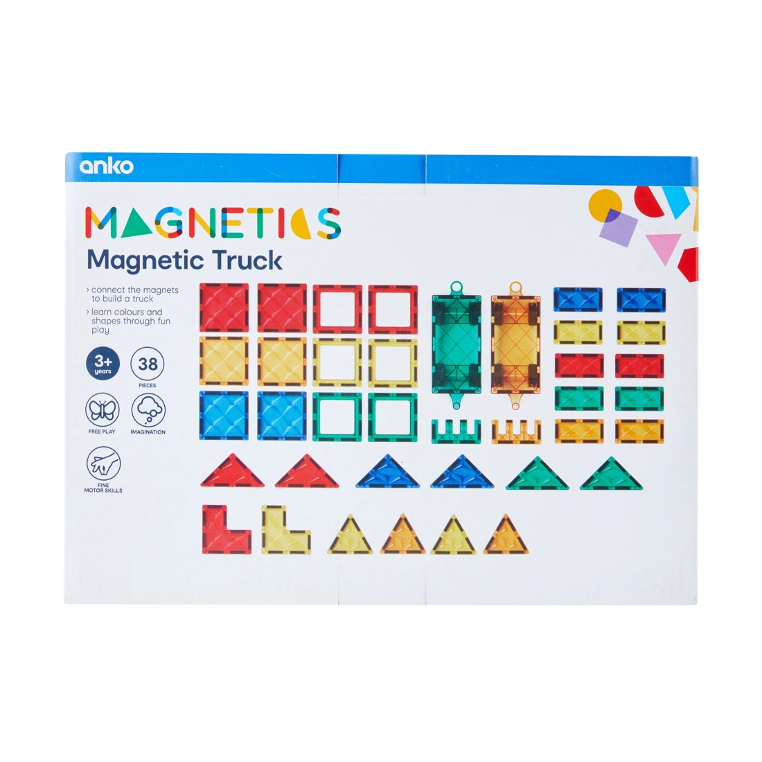 7 38 Piece Magnetic Truck Set, 7 of 7