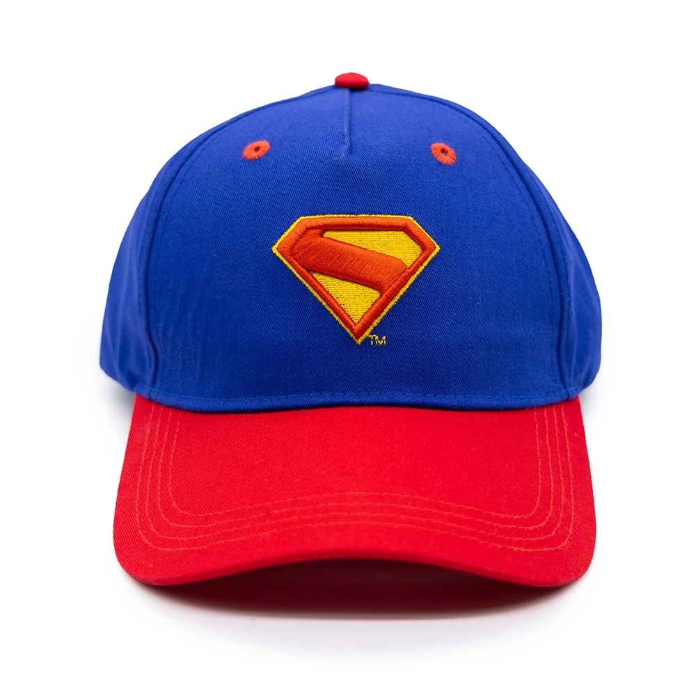 2 DC Comics - Superman 2025 - Classic Superman Shield Curve-Brim Cap - Multi, 2 of 4