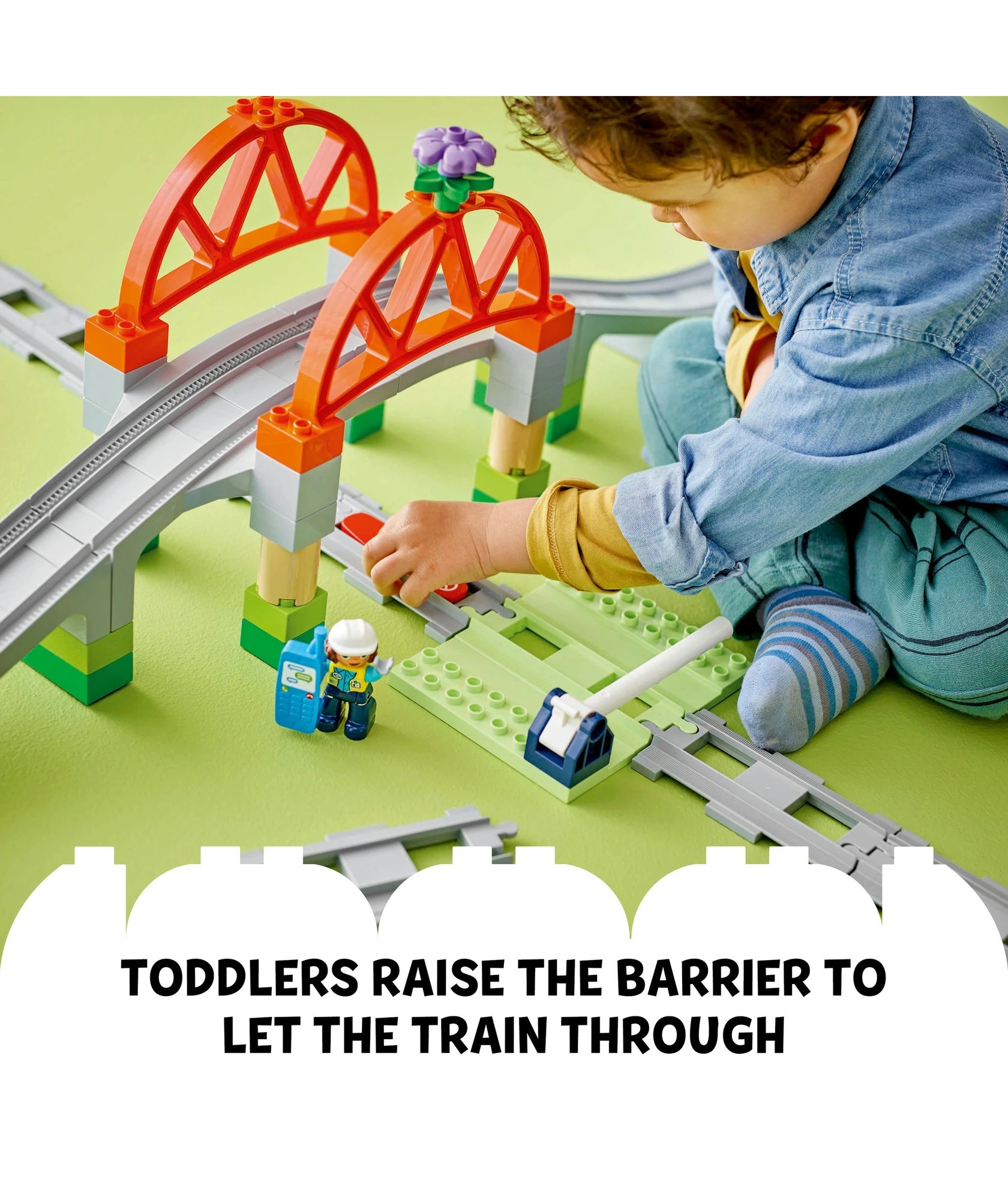 5 Lego® Duplo Town Train Bridge And Tracks Expansion Set 10426
 - Multi, 5 of 10