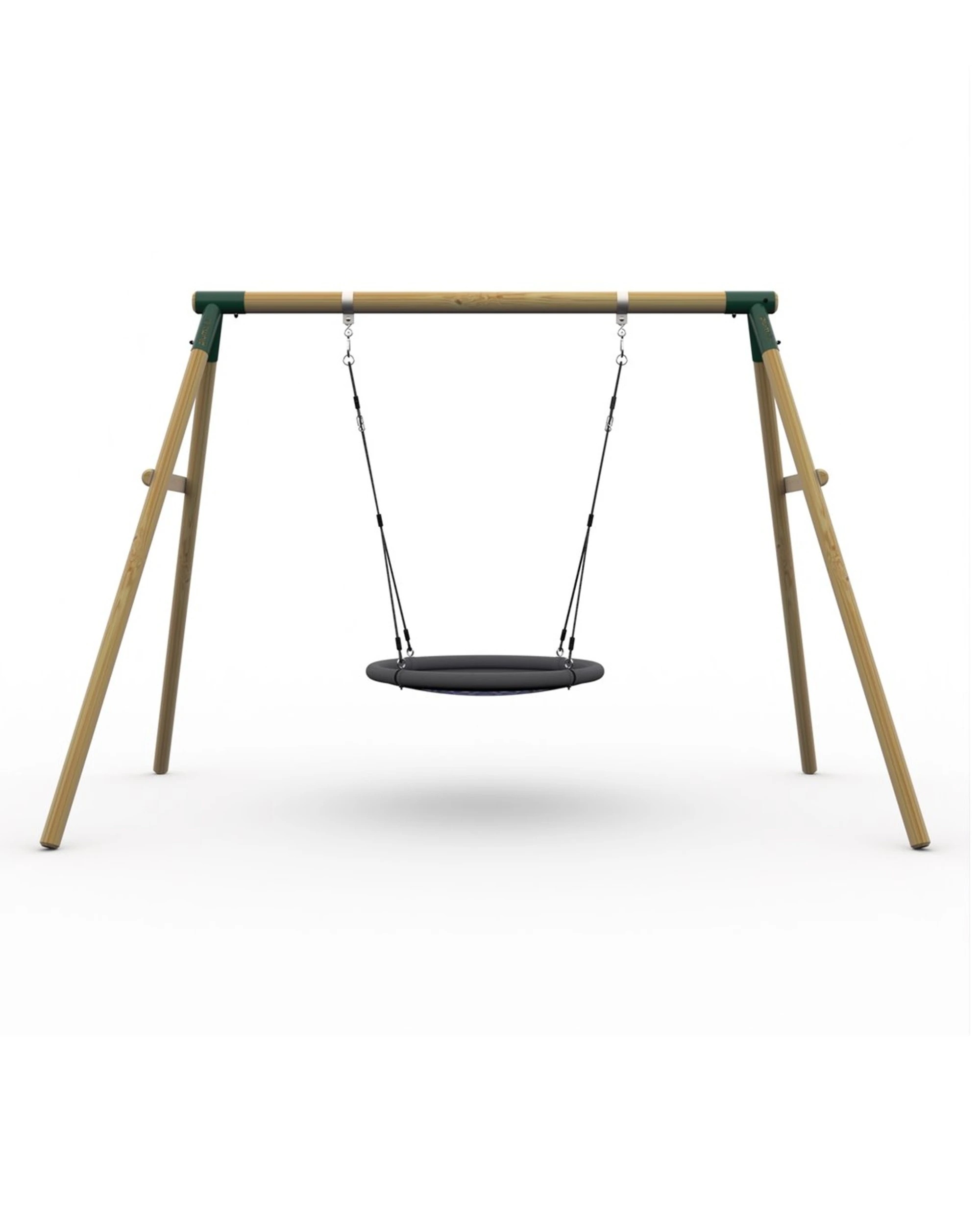 3 Plum Play Au Wooden Nest Swing Set Spider Monkey Ages 3 And Up Eco Friendly
 - Multi, 3 of 6