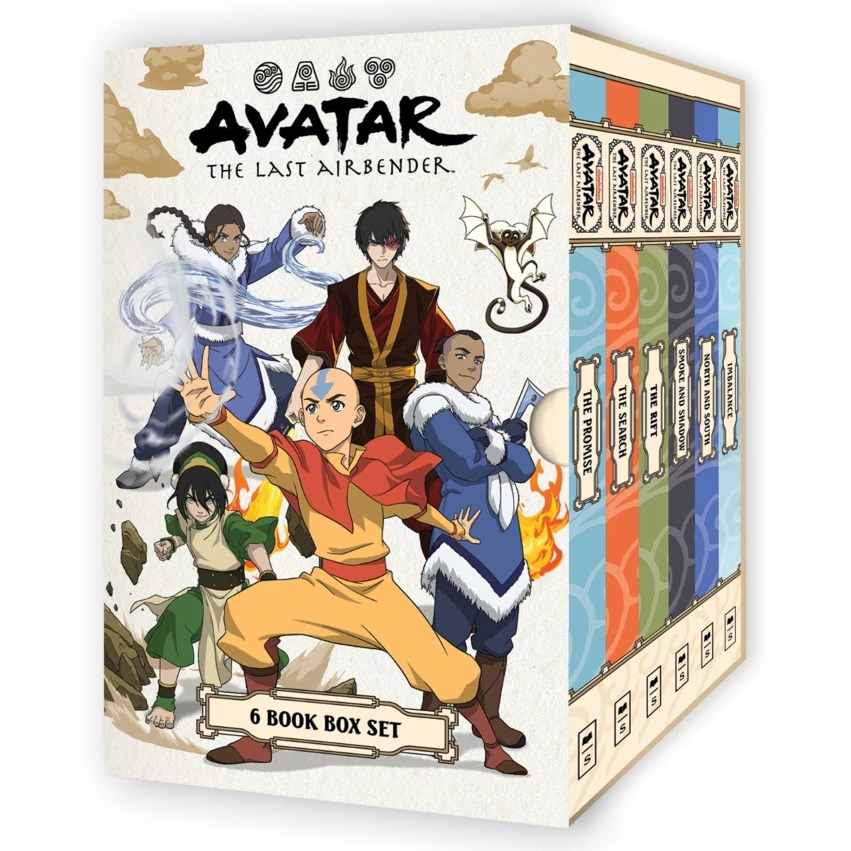 1 Avatar The Last Airbender: 6 Book Box Set - Book, 1 of 1