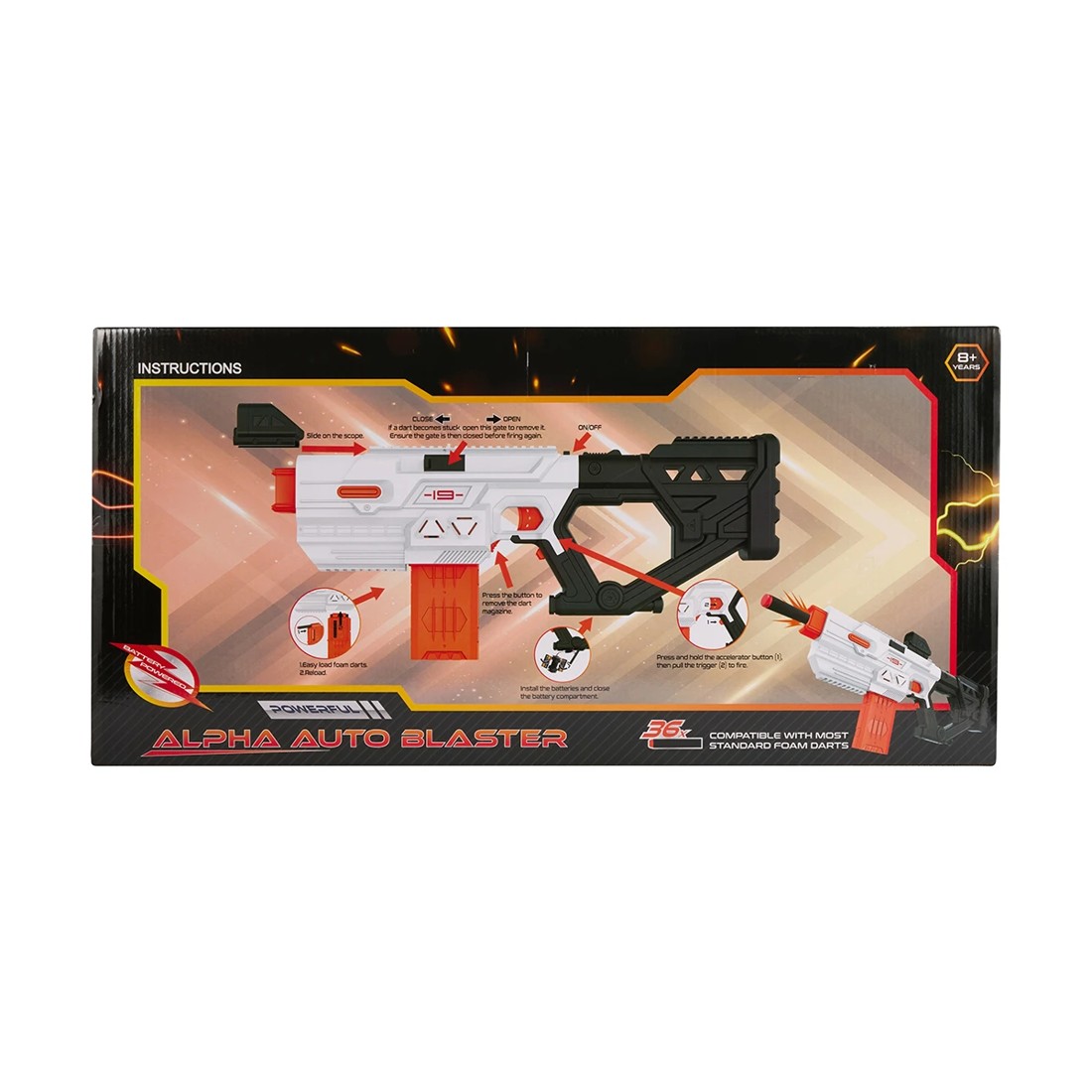 9 36X Powerful Alpha Auto Blaster, 9 of 9