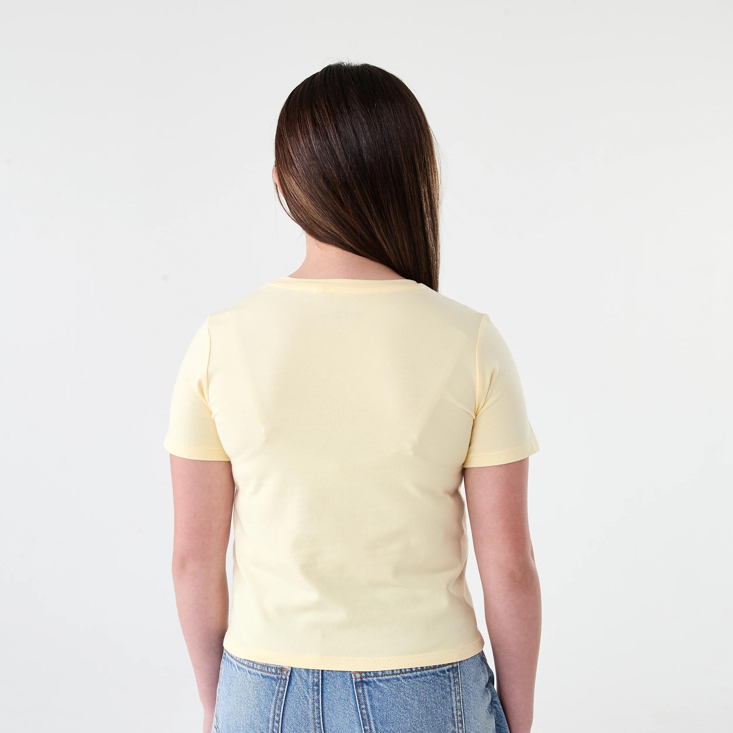 2 Short Sleeve Print T-shirt Ylw Slogan, 2 of 6