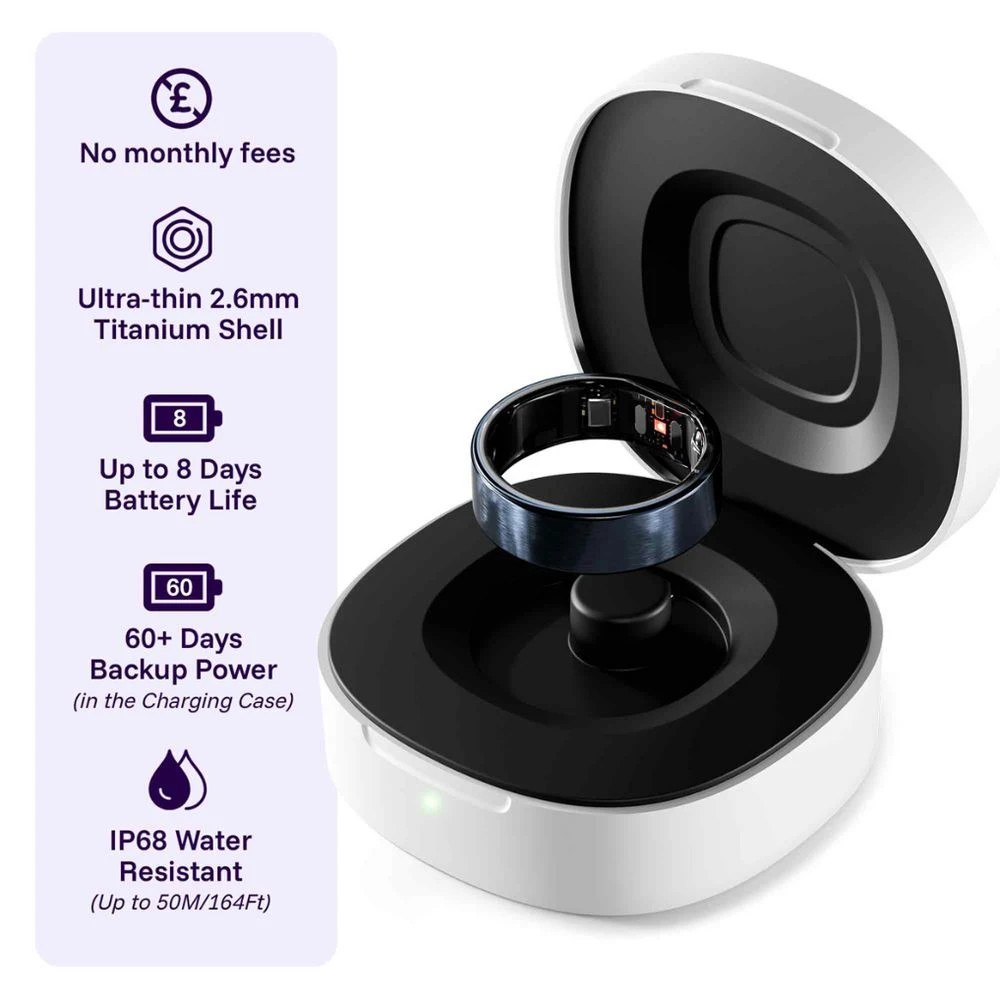 5 LEEP Smart Ring Size 12 Midnight Blue, 5 of 5