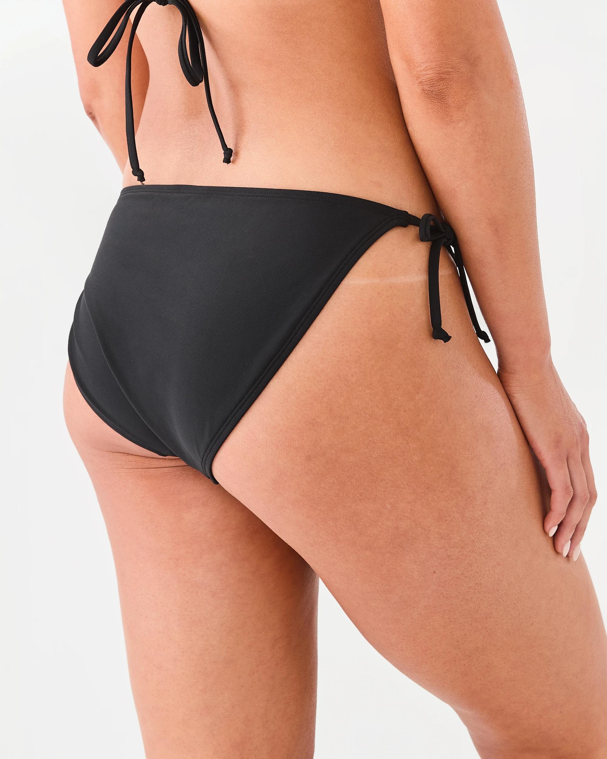 4 String Bikini Briefs Black, 4 of 5