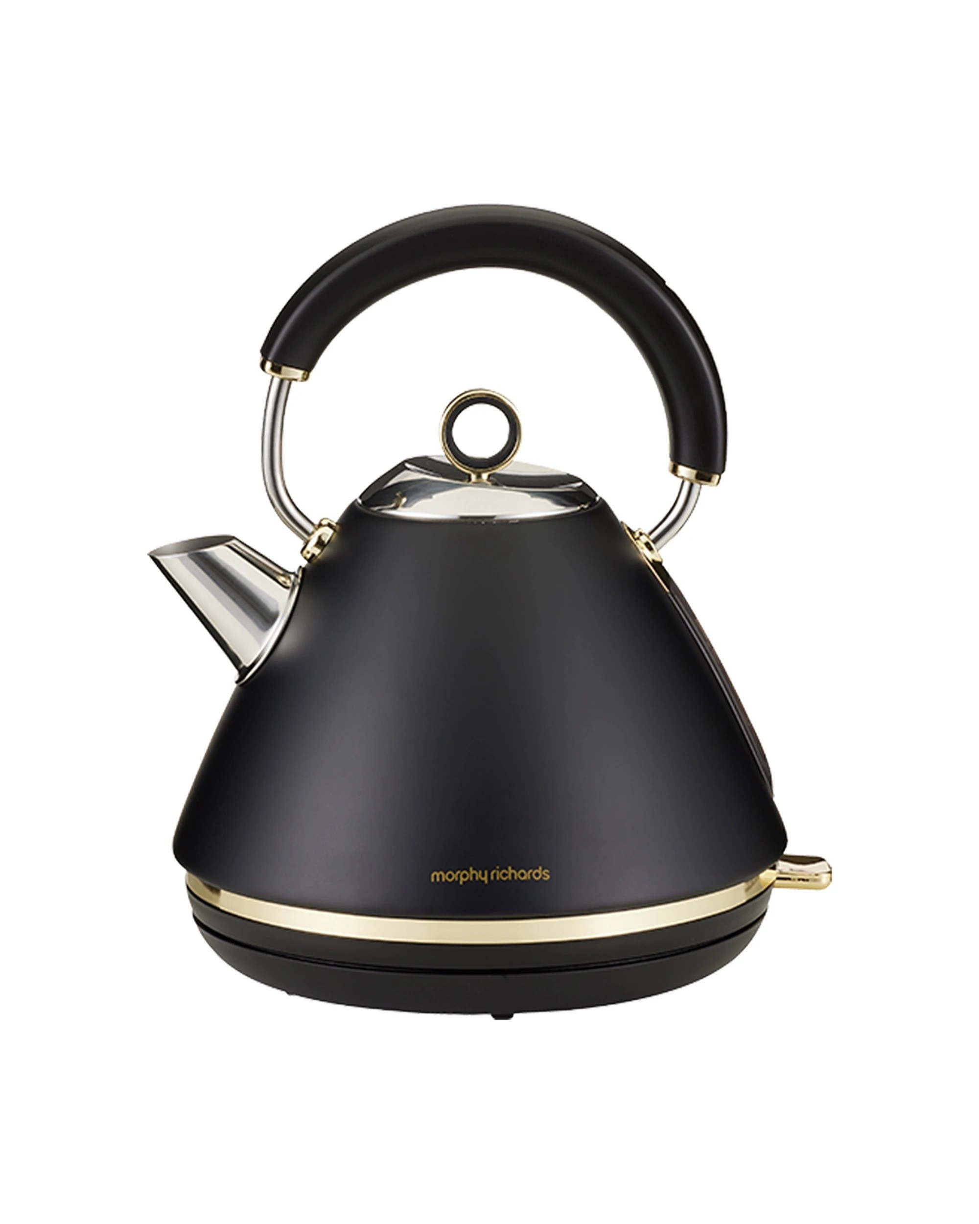 1 Morphy Richards Ascend 1.5l Electric Pyramid Kettle/boiler 2200w Soft - Gold, 1 of 7