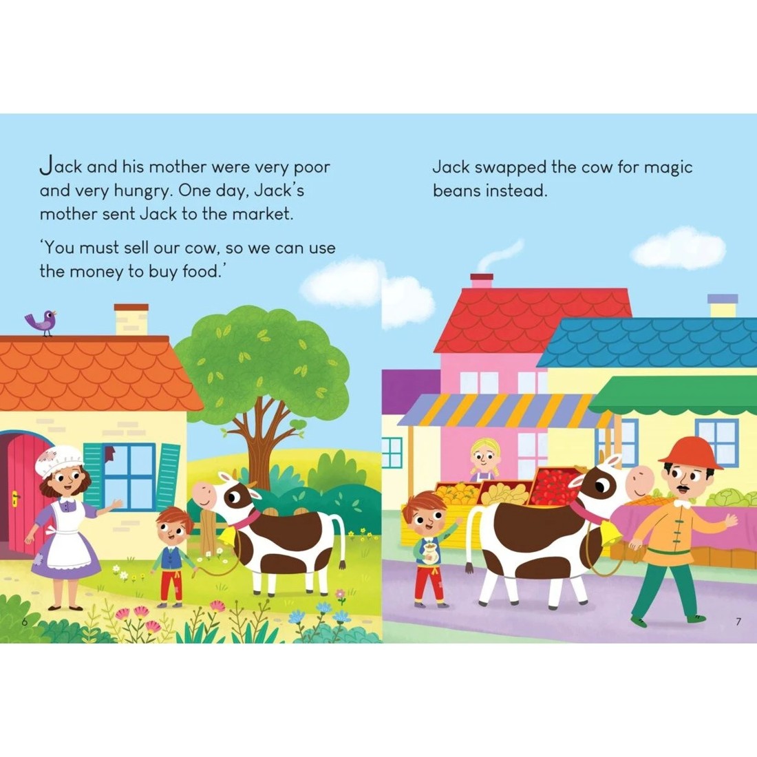 2 Little Readers: Jack and the Beanstalk - Book, 2 of 2