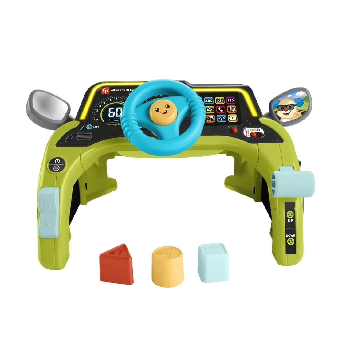 2 Fisher-Price Laugh and Learn Sit and Steer Driver Activity Centre, 2 of 6